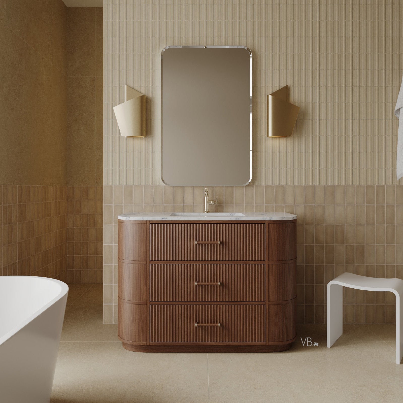 How to Choose the Right Pre-Fabricated Vanity Size (and Why It Shouldn’t Touch the Wall)