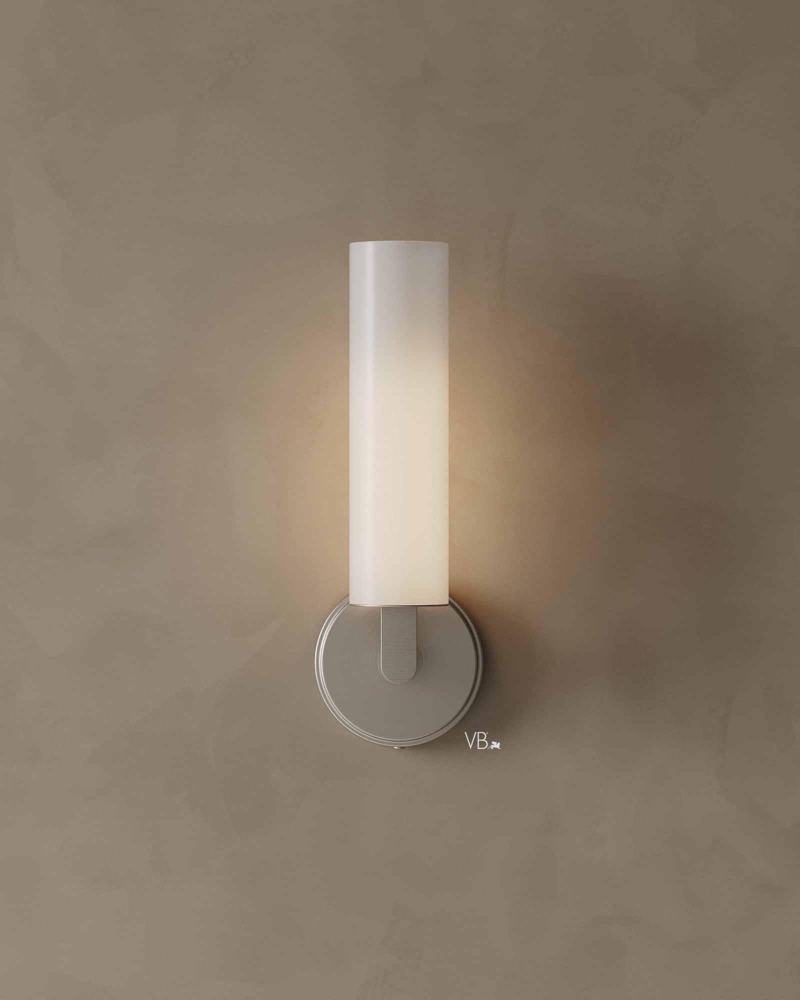 14" Frosted Glass Wall Sconce