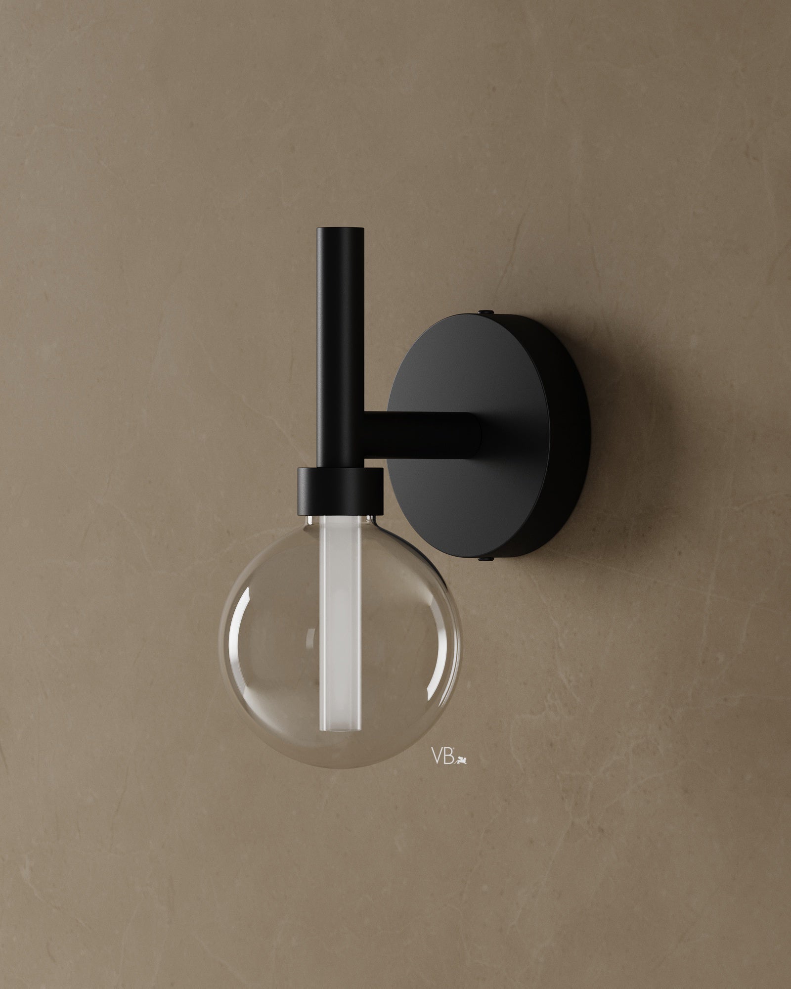 10" Cylindrical Glass Wall Sconce