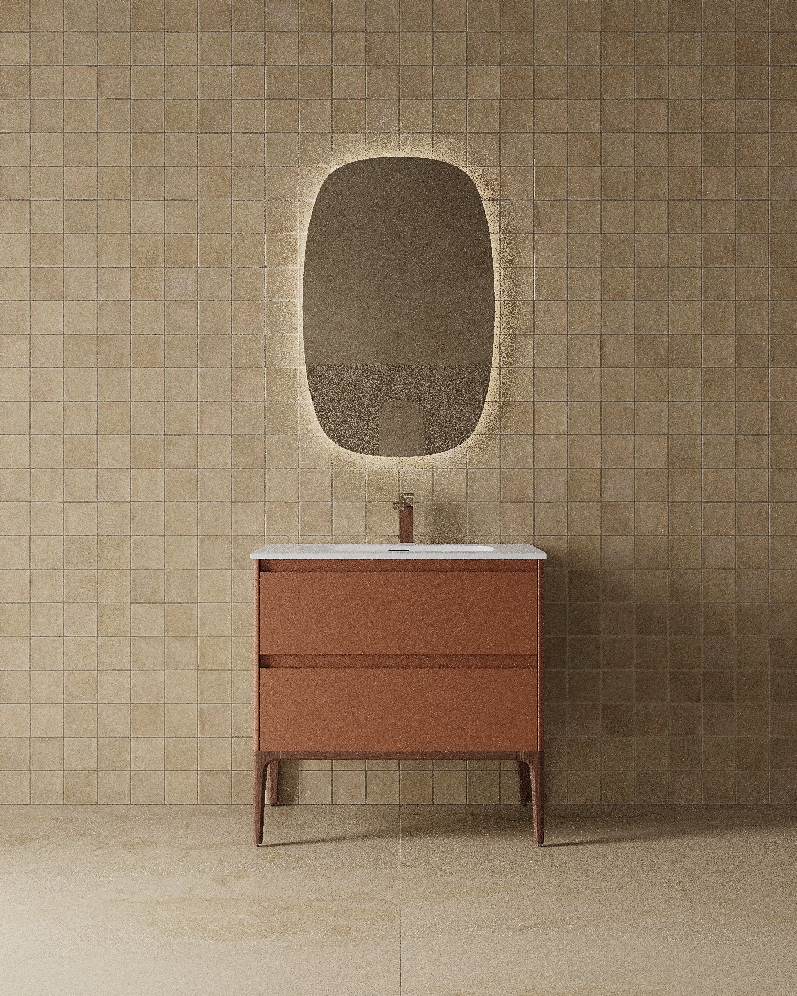 31" Freestanding Modern Single Sink Vanity