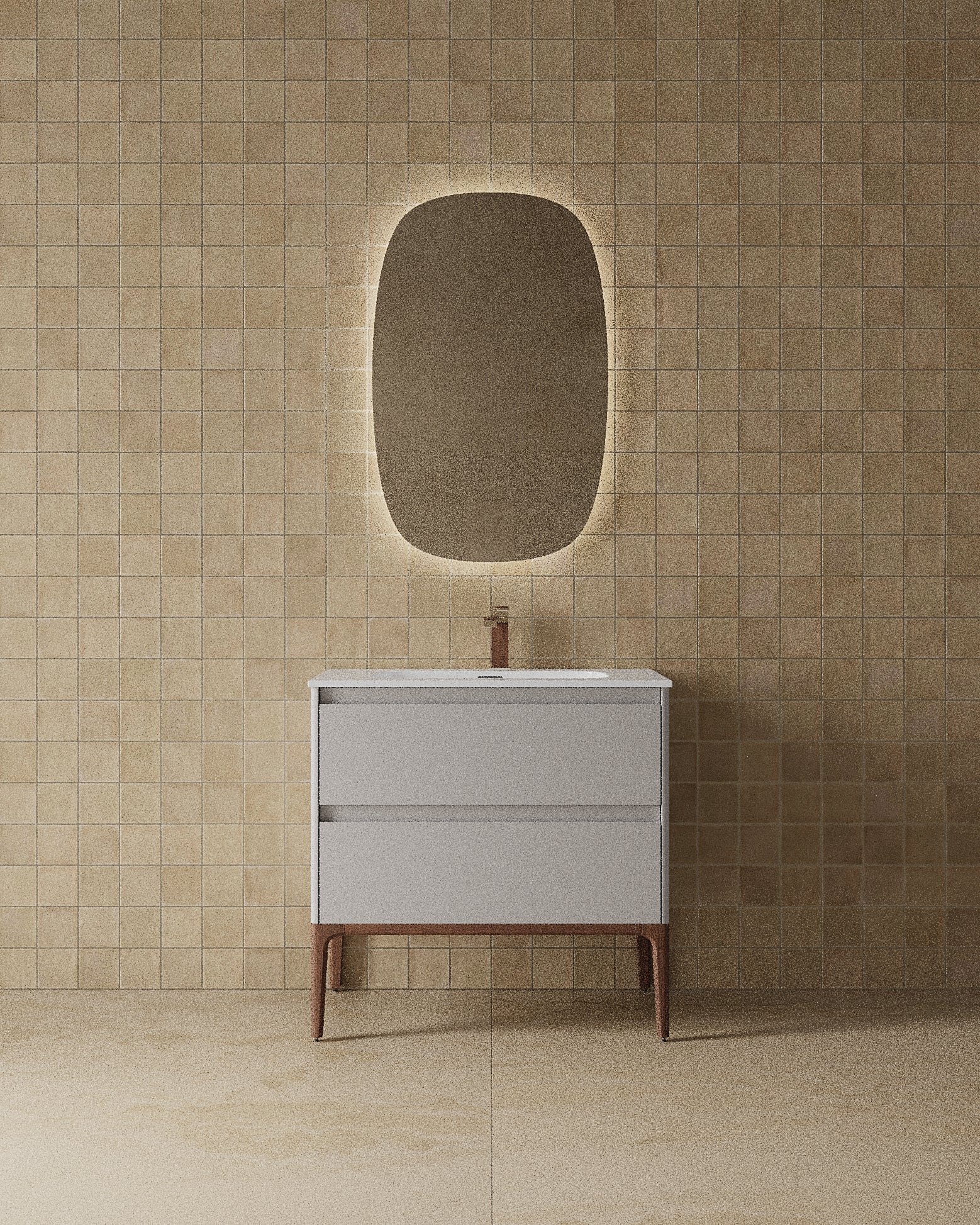 31" Freestanding Modern Single Sink Vanity