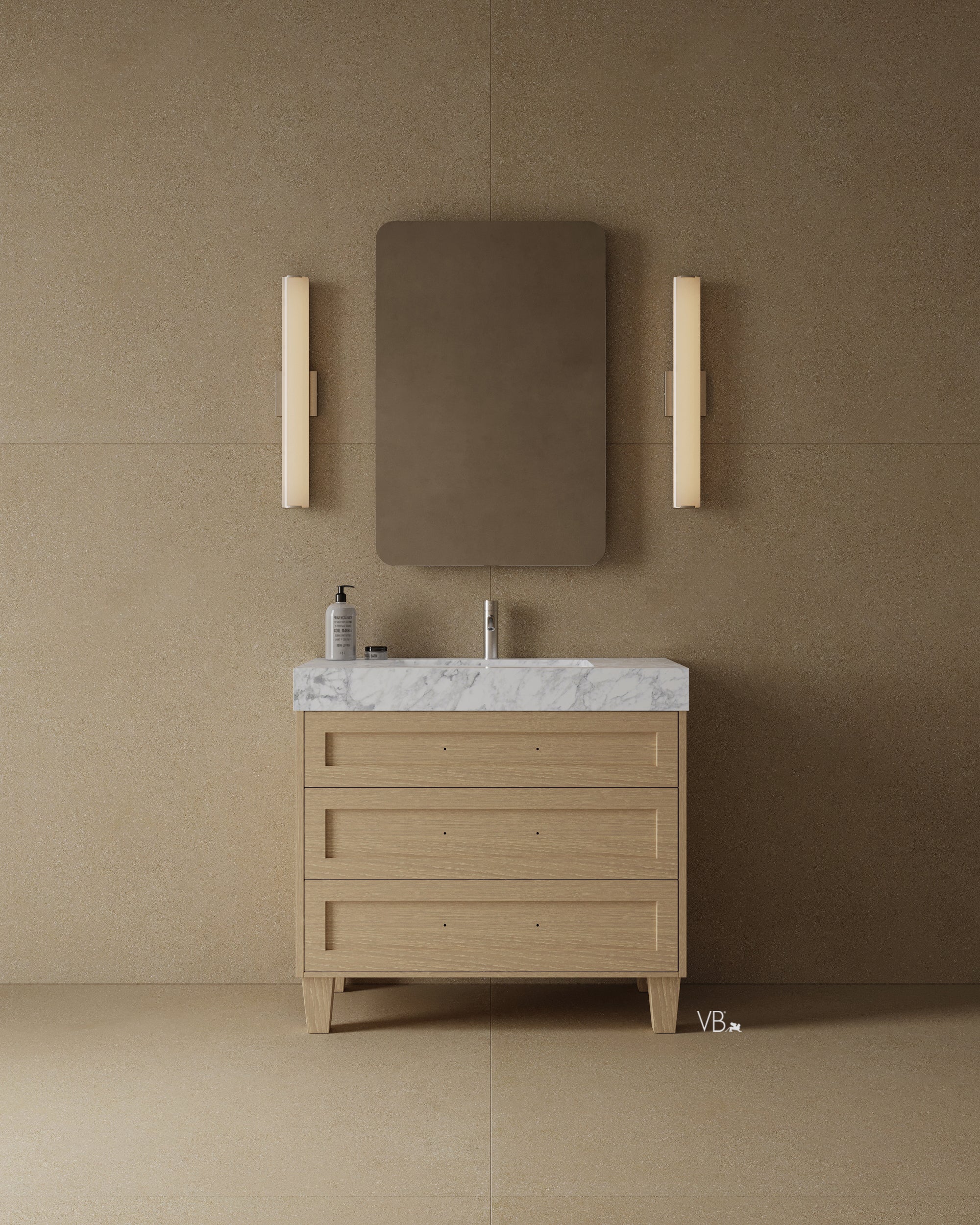 #color_natural oak veneer #color_no handle
