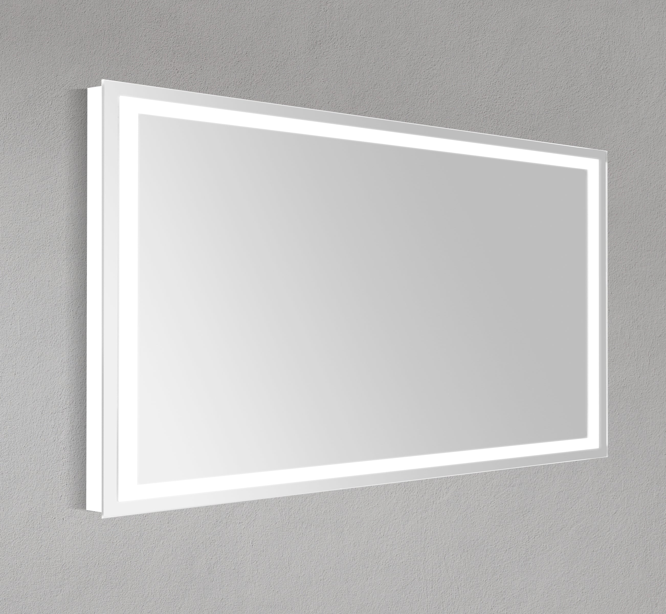 Miroir LED sans cadre de 60 pouces