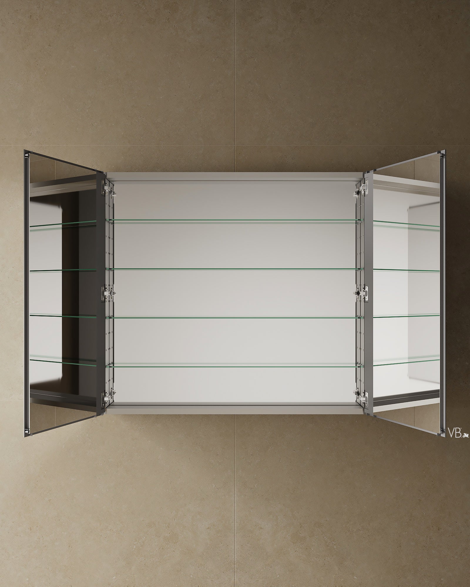 40" Mirrored Medicine Cabinet