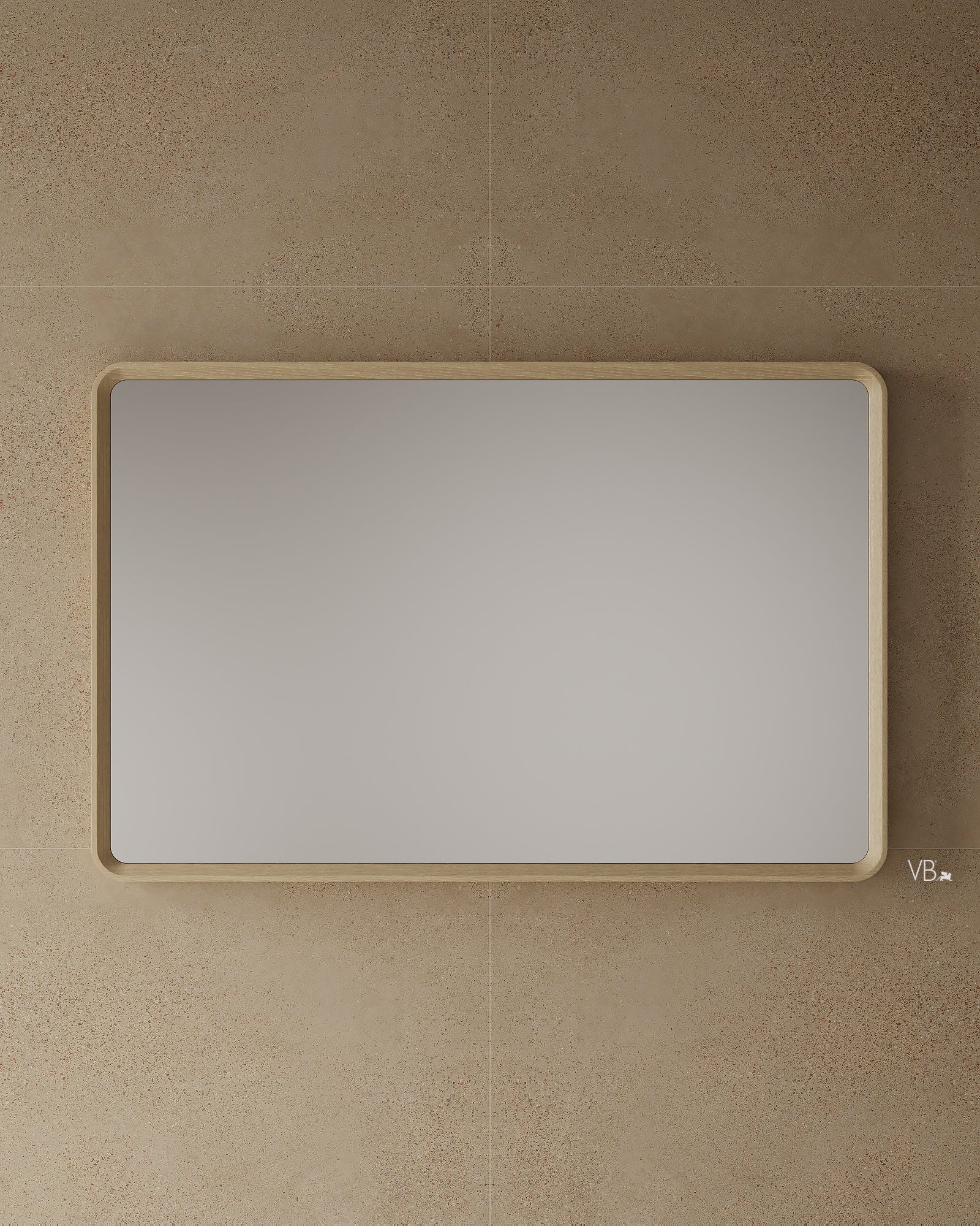 Miroir encadré de 55 po