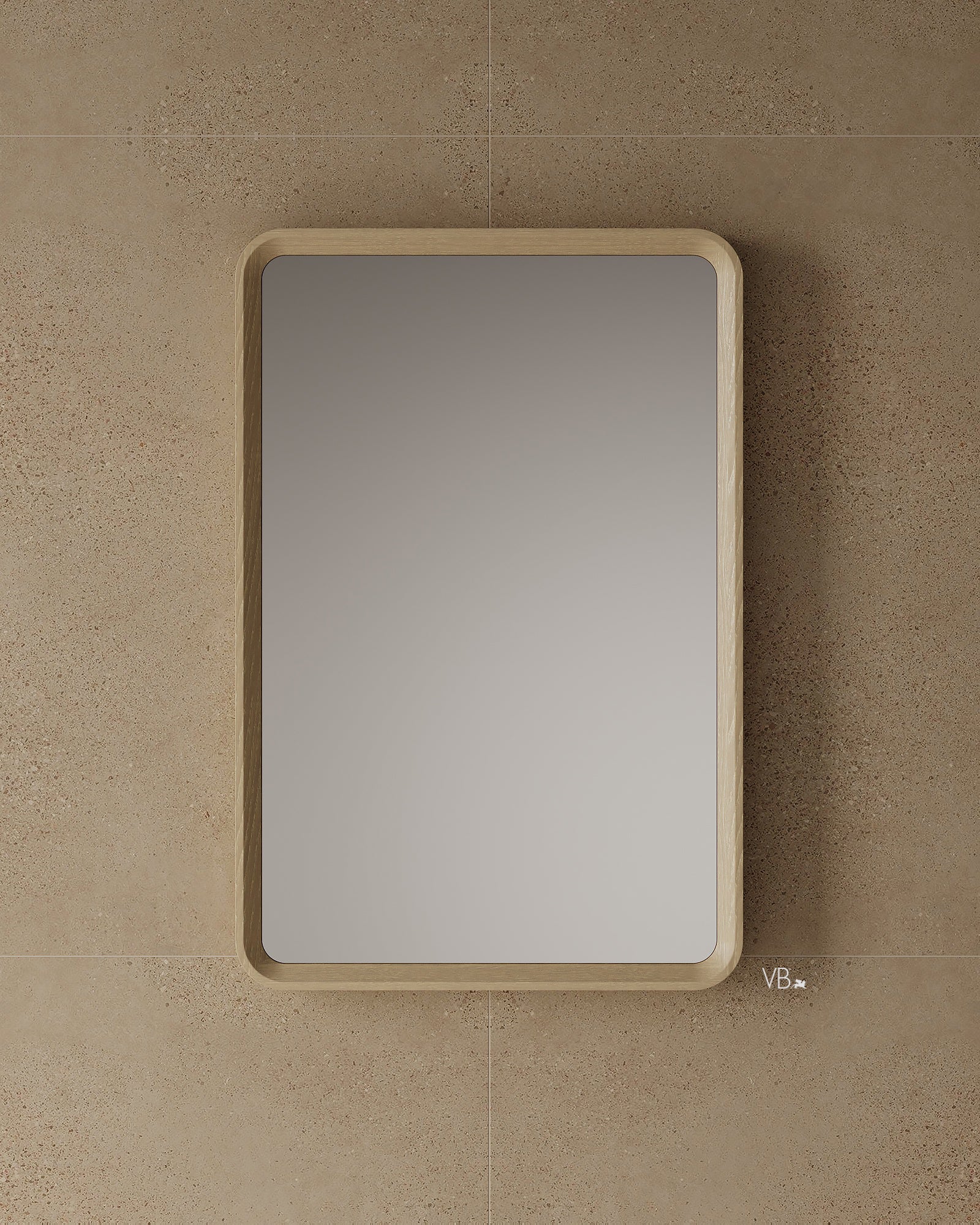 Miroir encadré de 24 po
