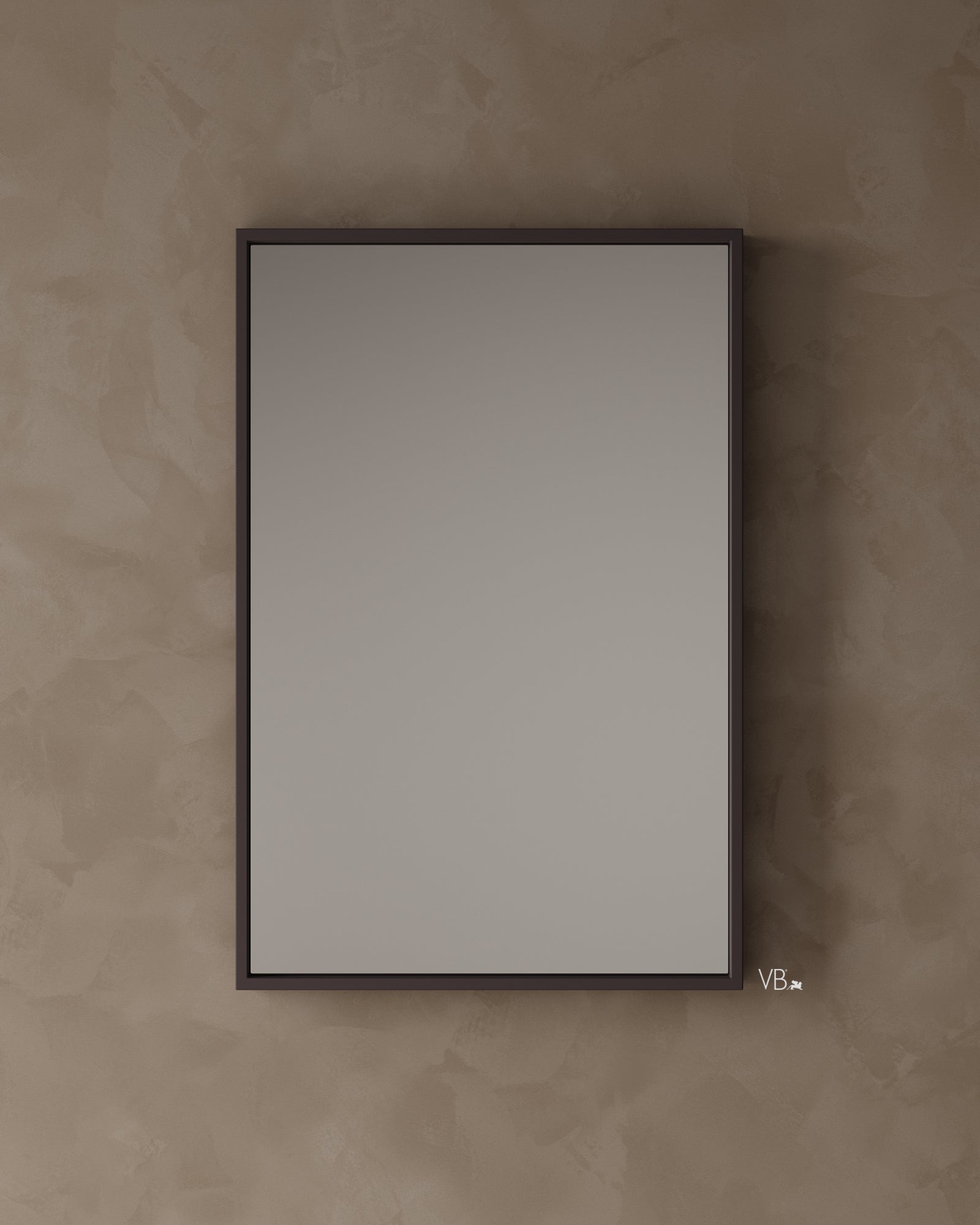 24" Matte Frame Mirror