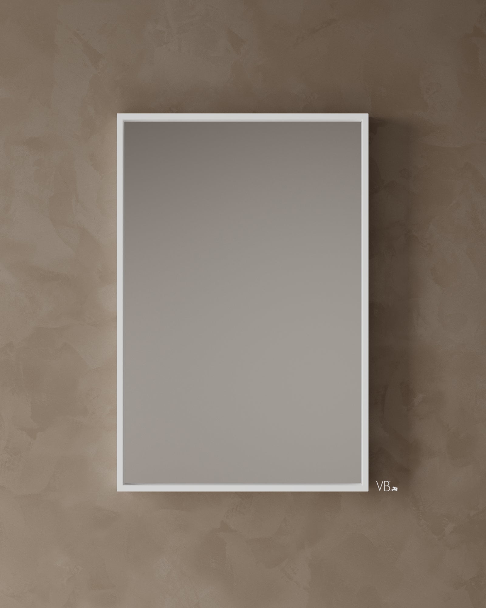 24" Matte Frame Mirror
