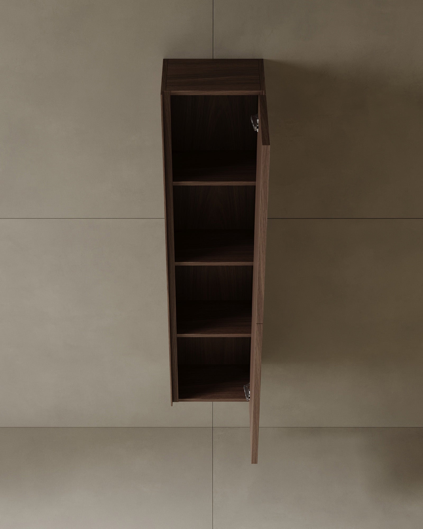 59" Two Door Melamine Cabinet