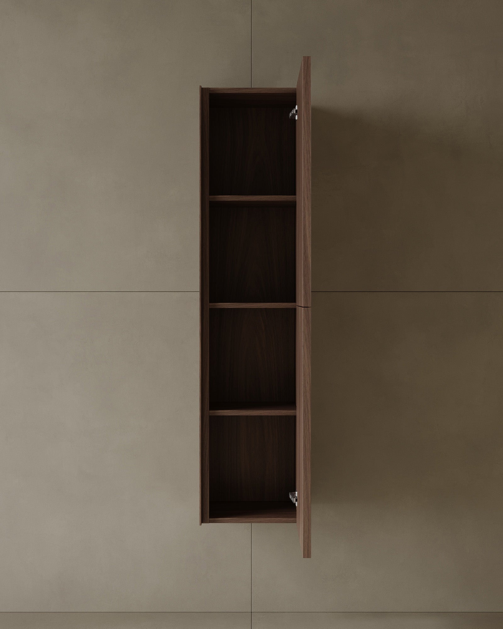 59" Two Door Melamine Cabinet