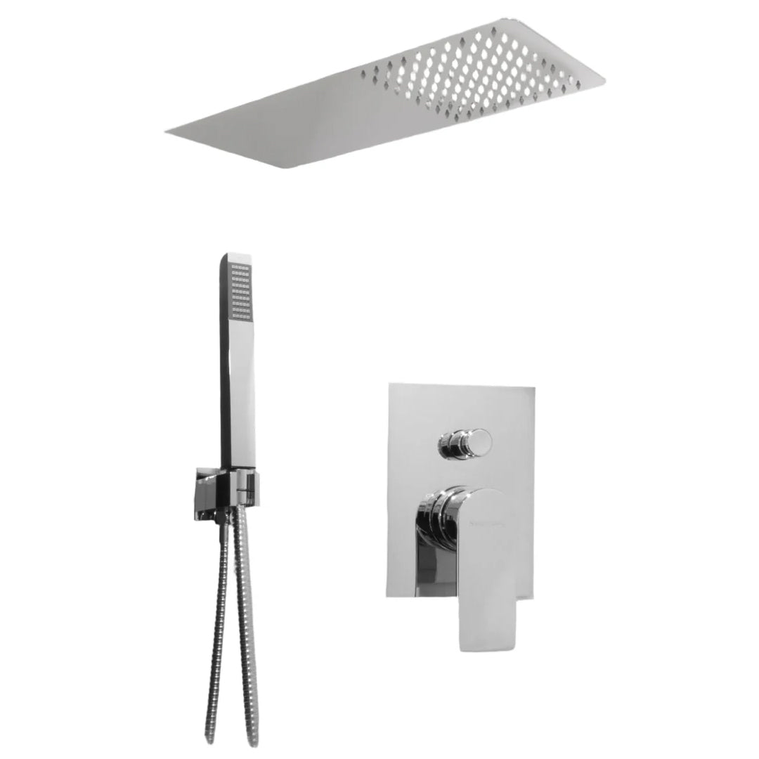 Ensemble de bain-douche Veneto 7 Chrome