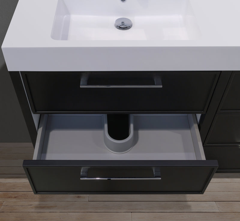MC 1500B top view with middle U shape drawer open