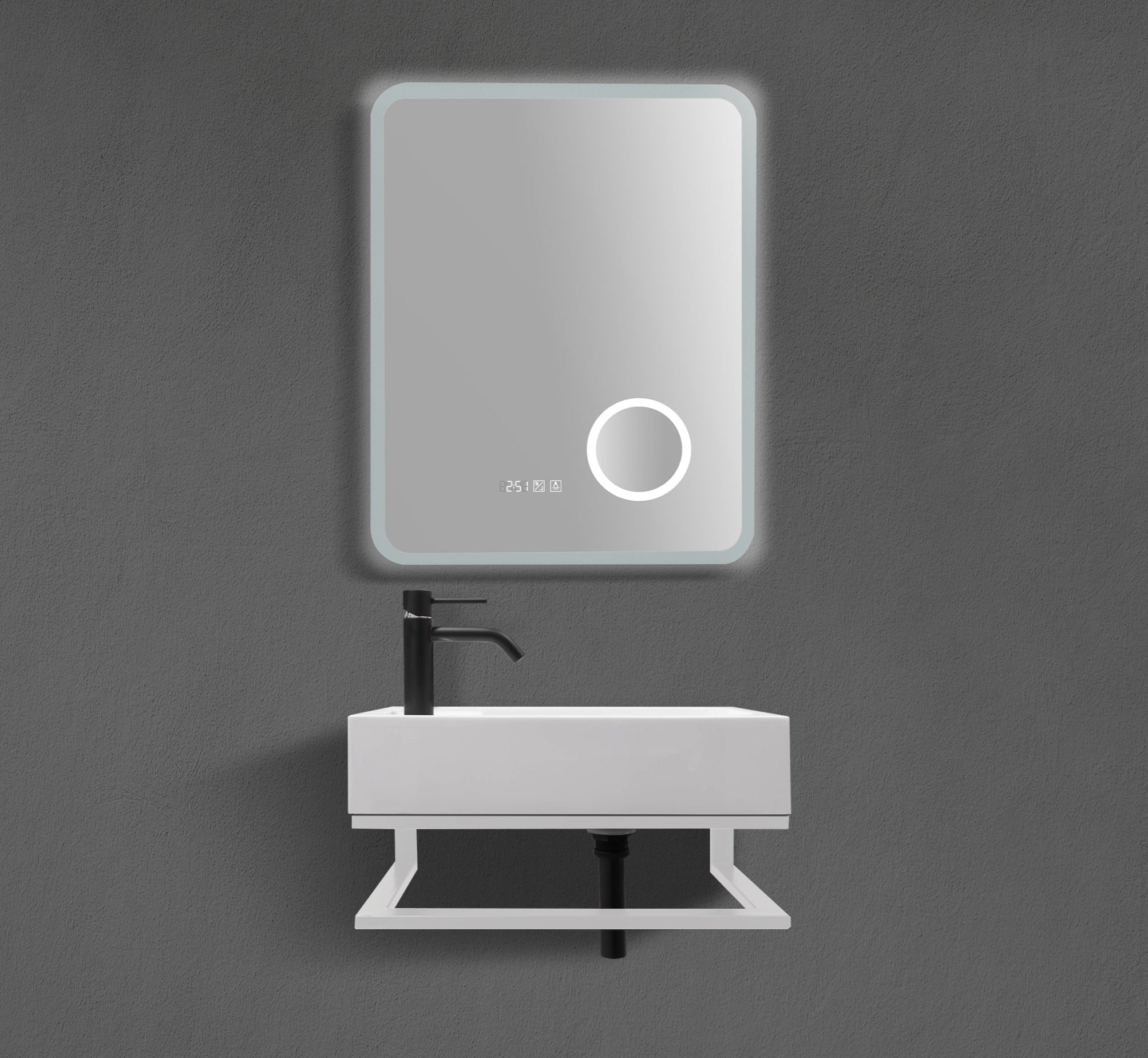MC 460-MW front view #color_matte_white