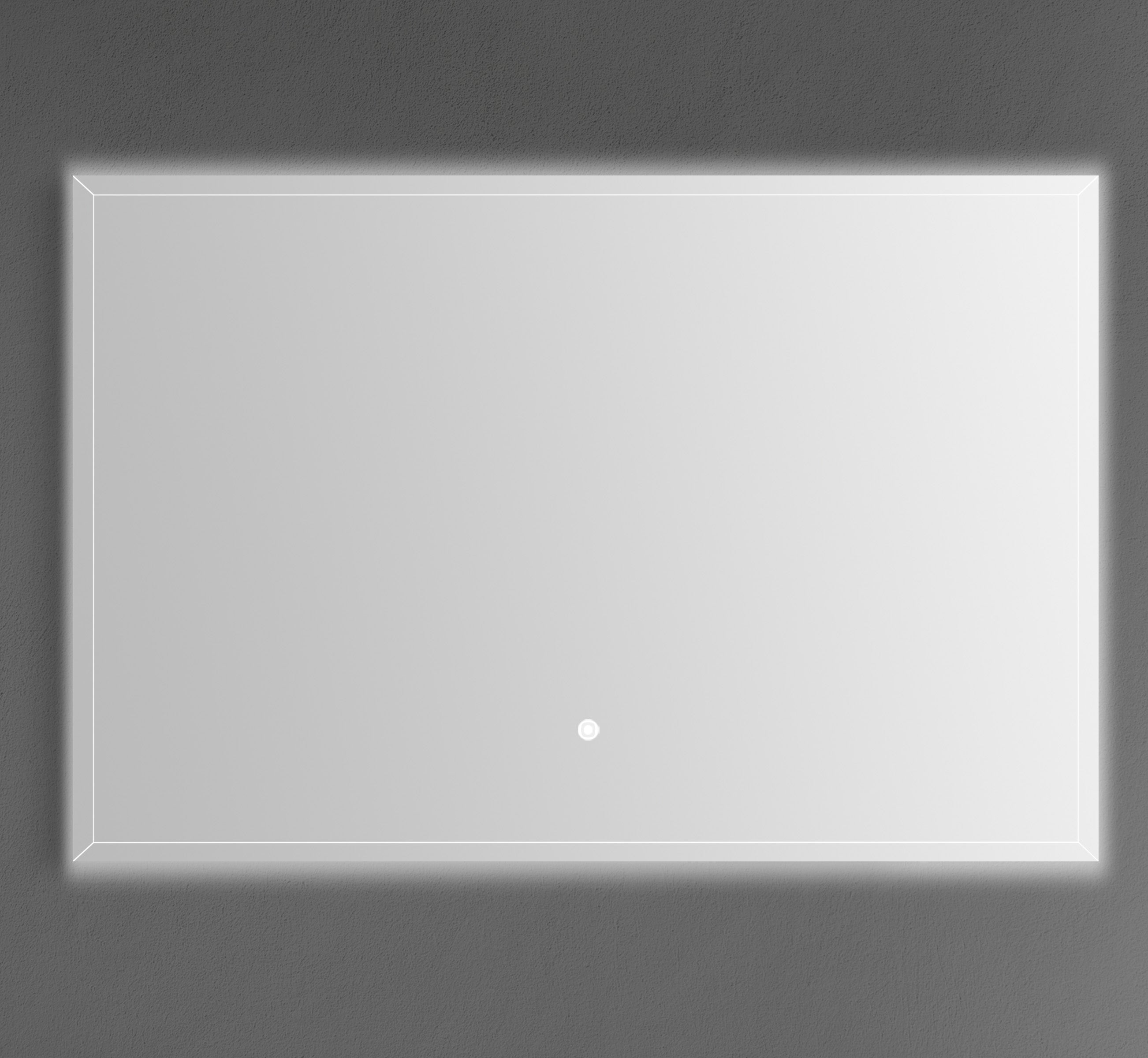 MR 1200FS front view beveld LED underlit mirror