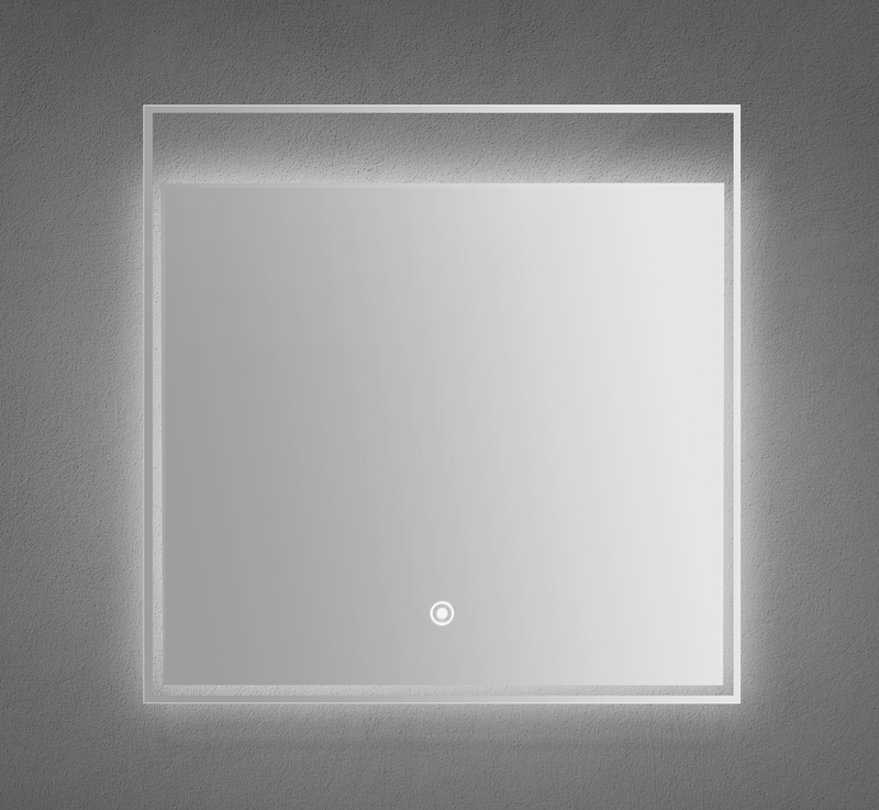 MR 600M2 - 24" x 24" LED Mirror with Aluminum Frame
