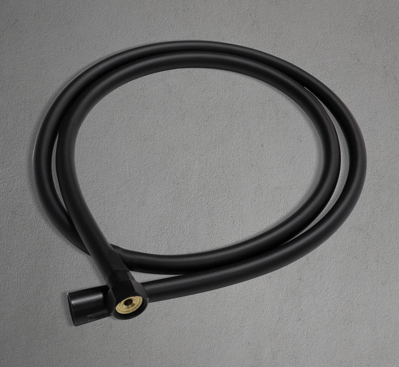 VEN-0612-BL black PVC rubber shower hose