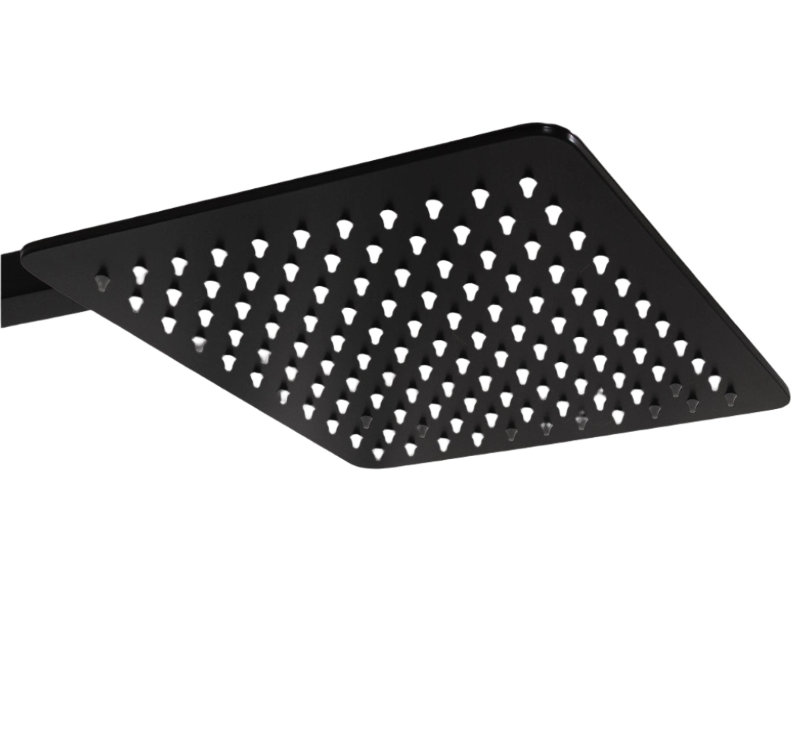 VEN-DPG2511 10" Square Stainless Steel Shower Head Black #color_matte_black