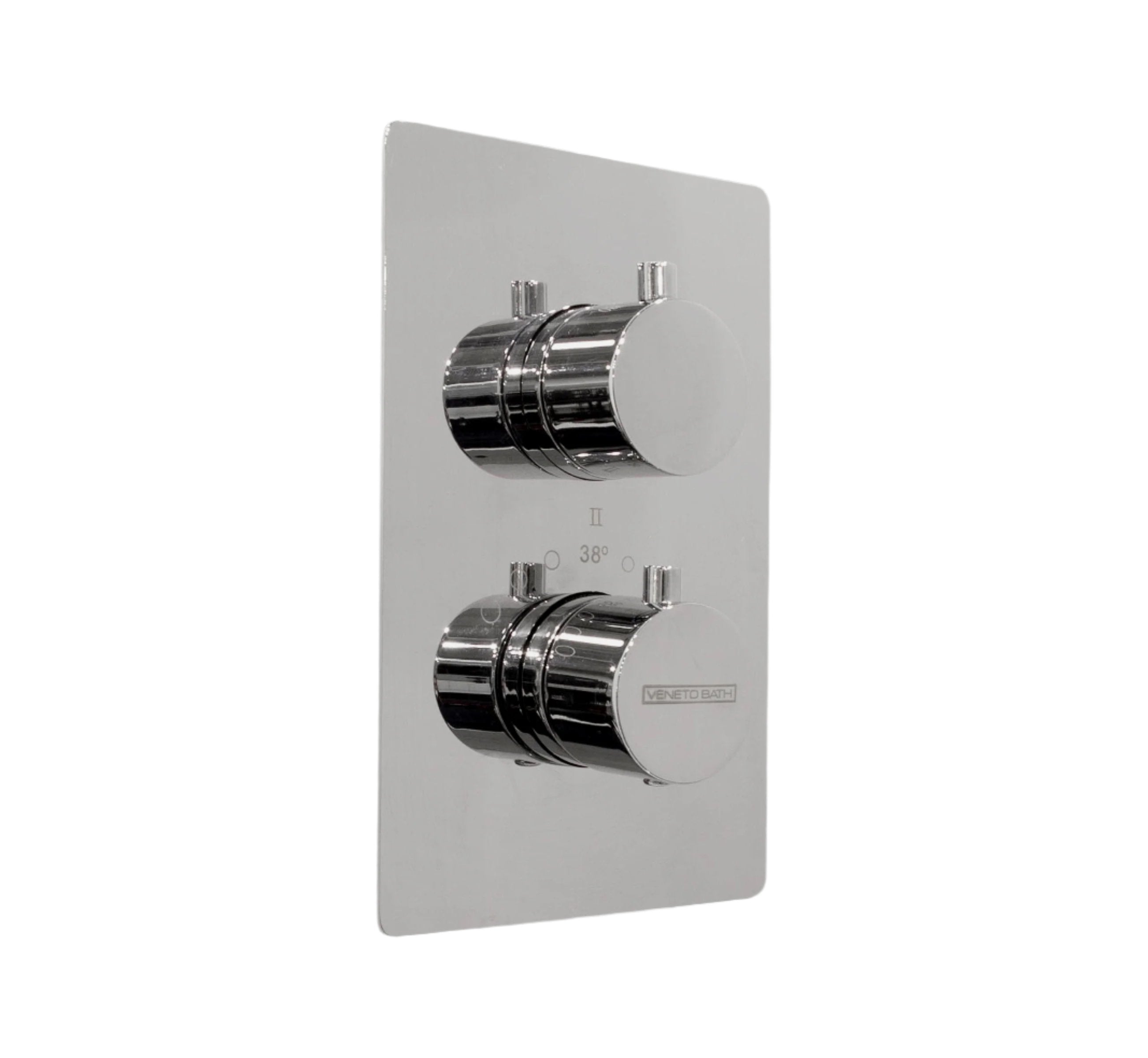 Mitigeur thermostatique rond 2/3 fonctions chromé
