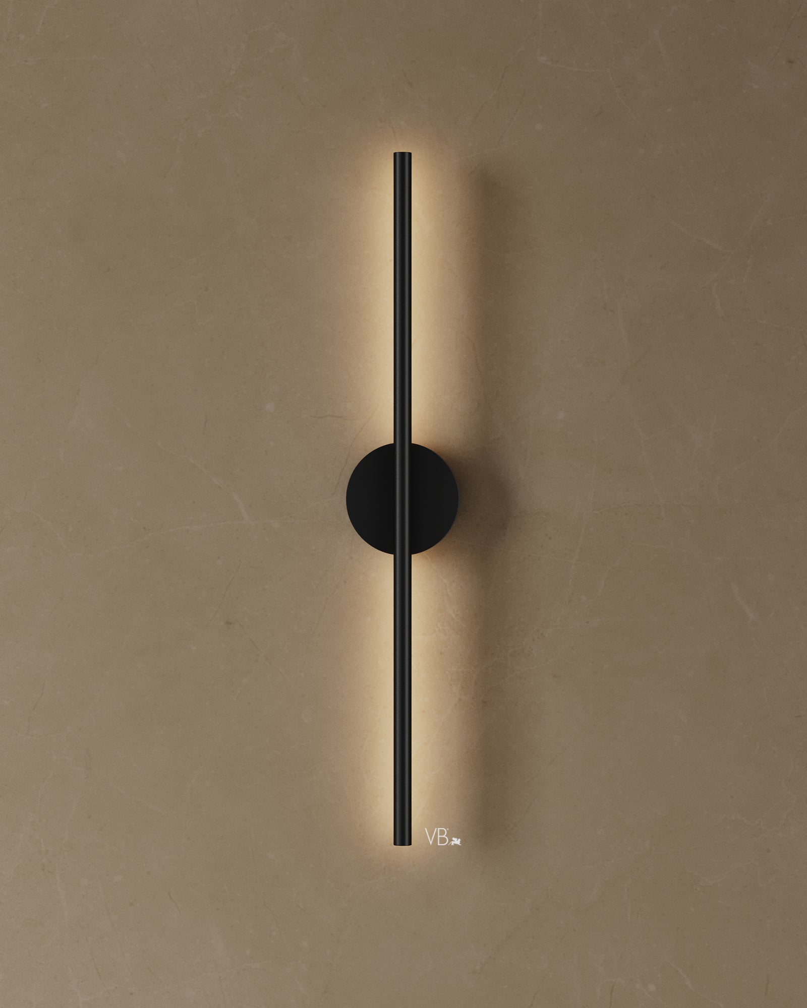 24" Contemporary Slim Wall Sconce