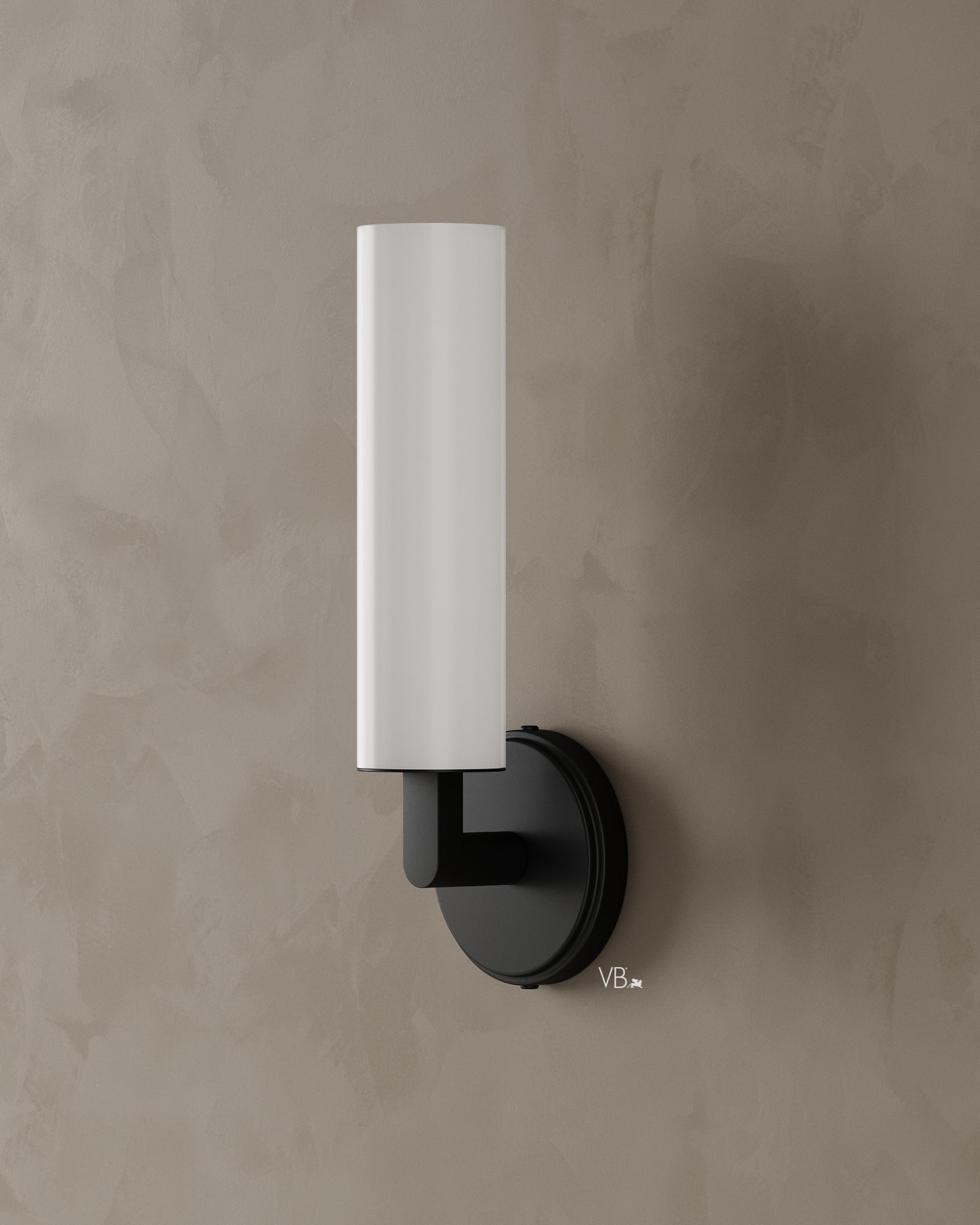 14" Frosted Glass Wall Sconce