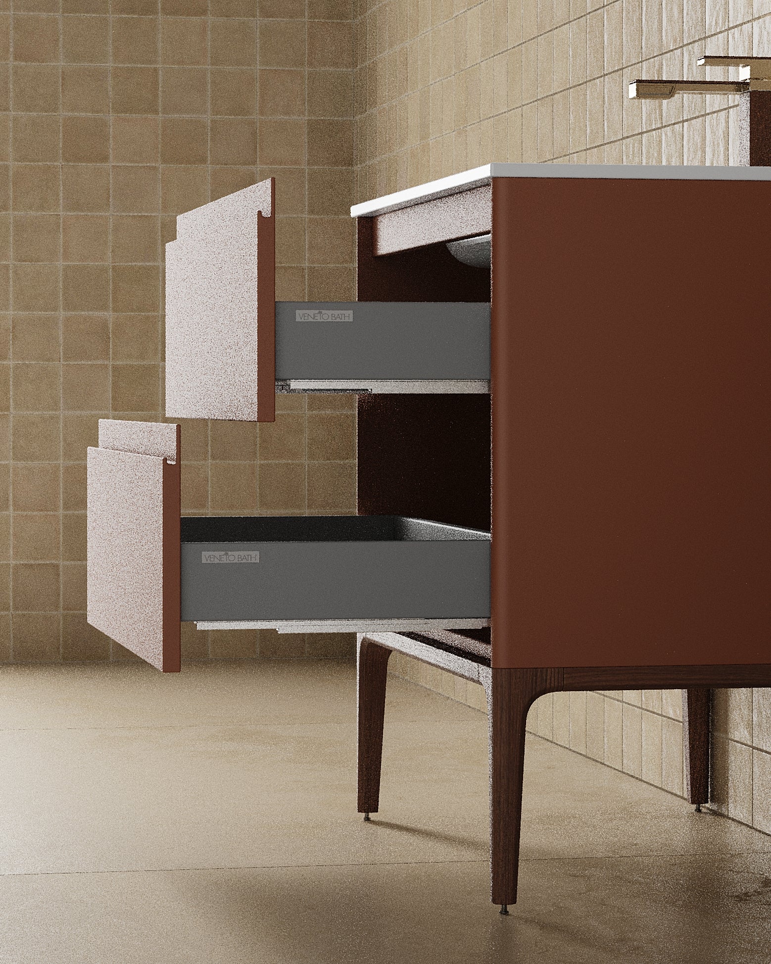 31" Freestanding Modern Single Sink Vanity