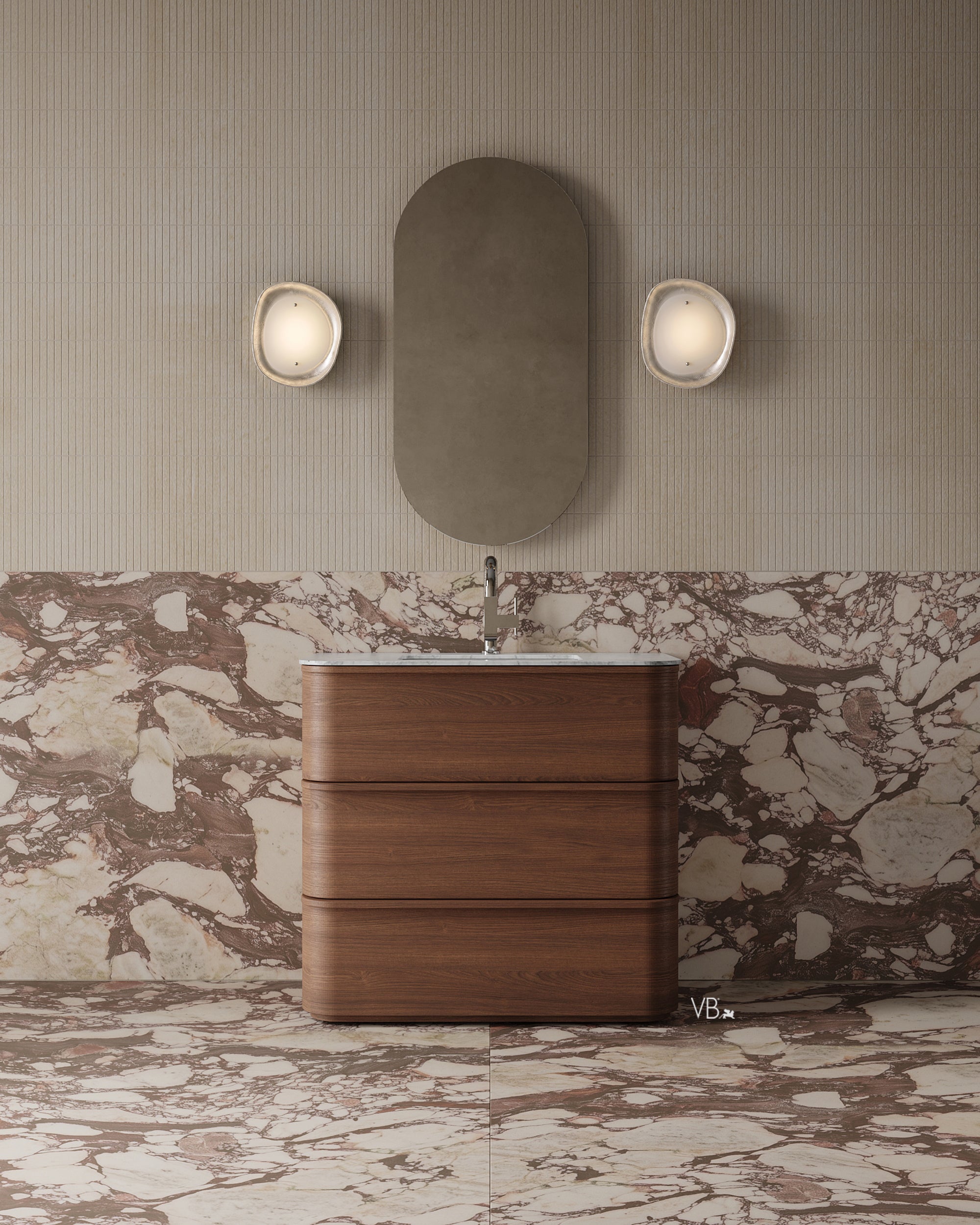 Meuble-lavabo de salle de bain de style shaker transitionnel de 36 po avec comptoir en quartz