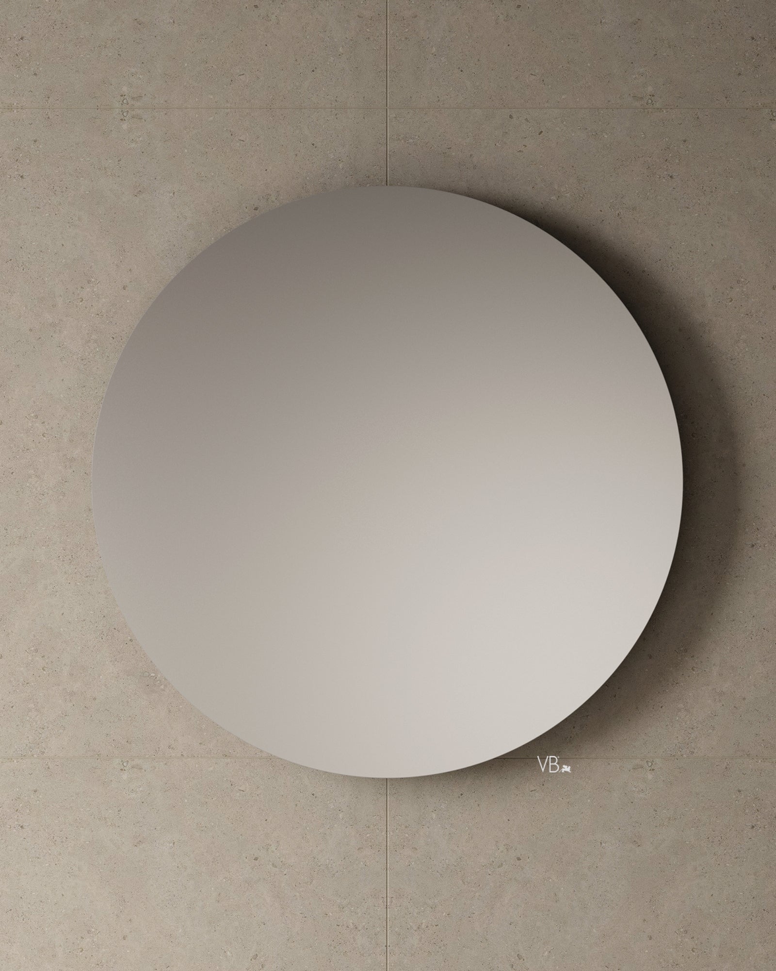 36" Round Frameless Mirror