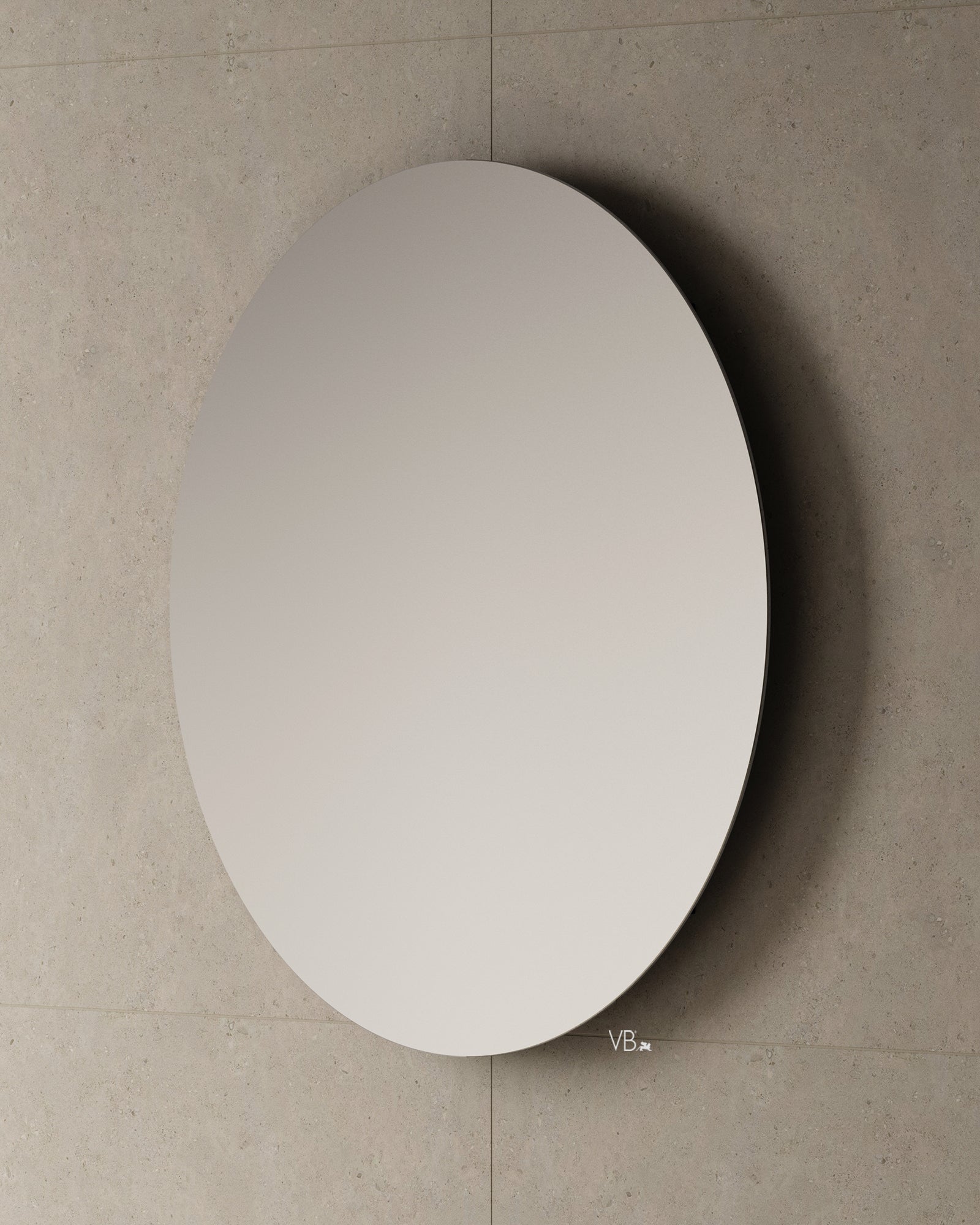 36" Round Frameless Mirror