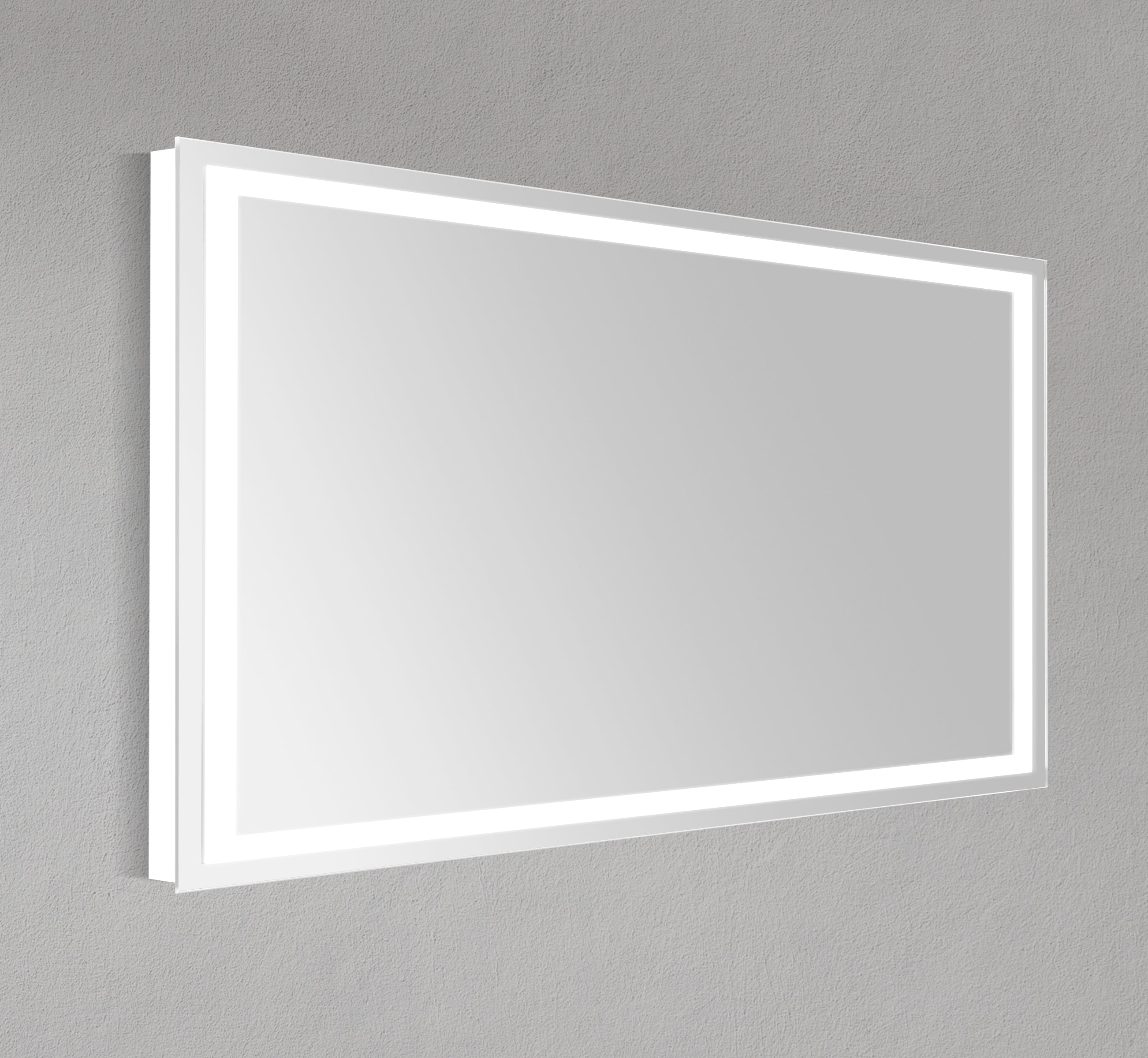 60" Frameless LED Mirror