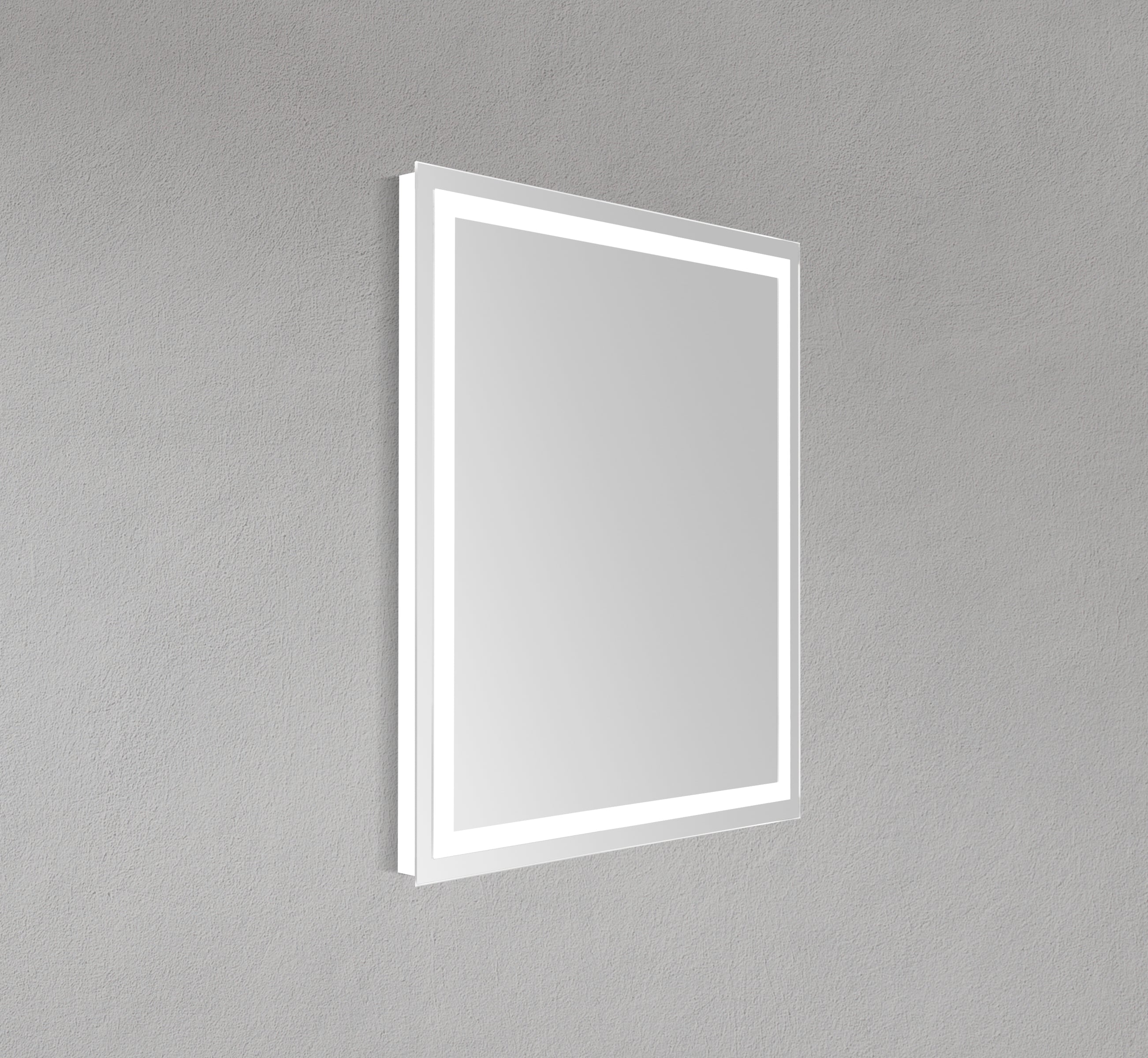 24" Frameless LED Mirror