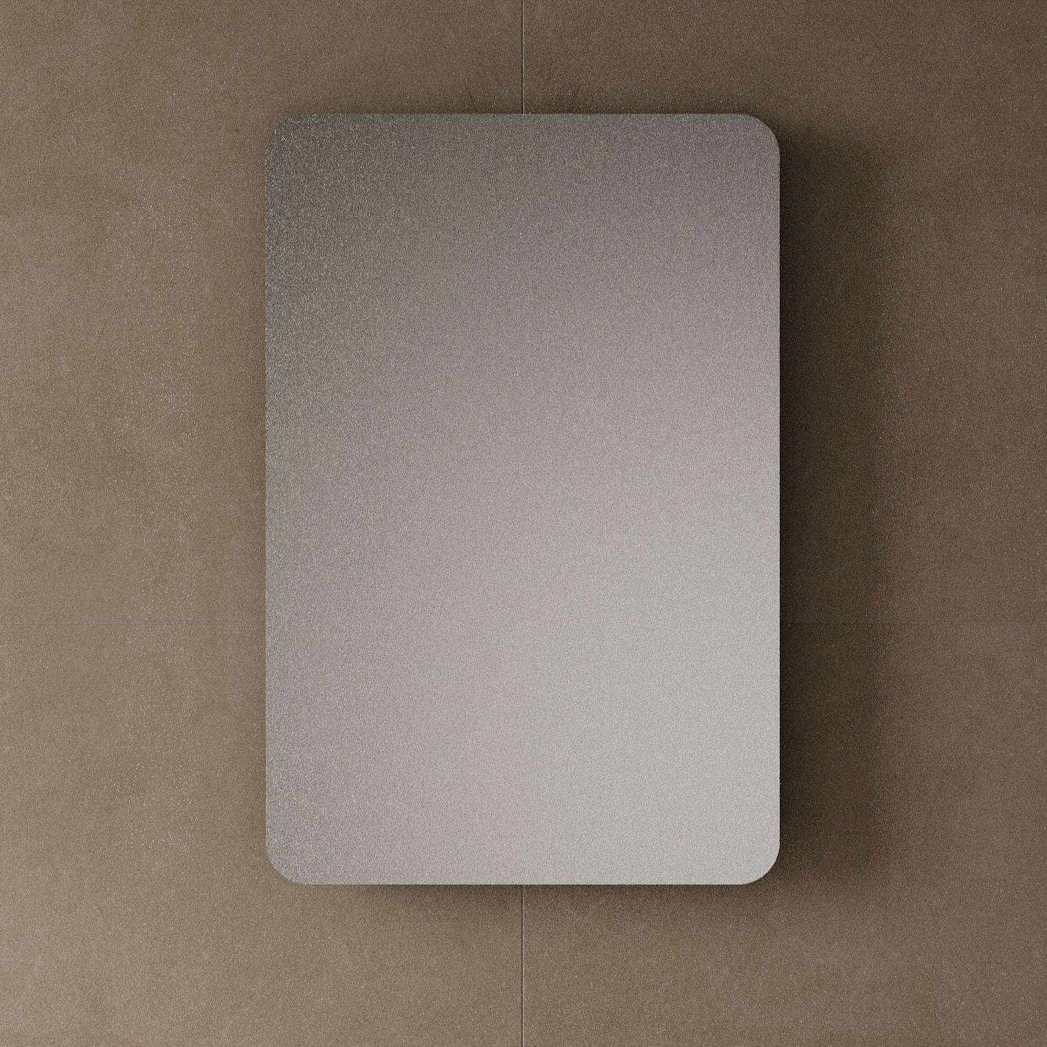 24" Frameless Rounded Edge Mirror