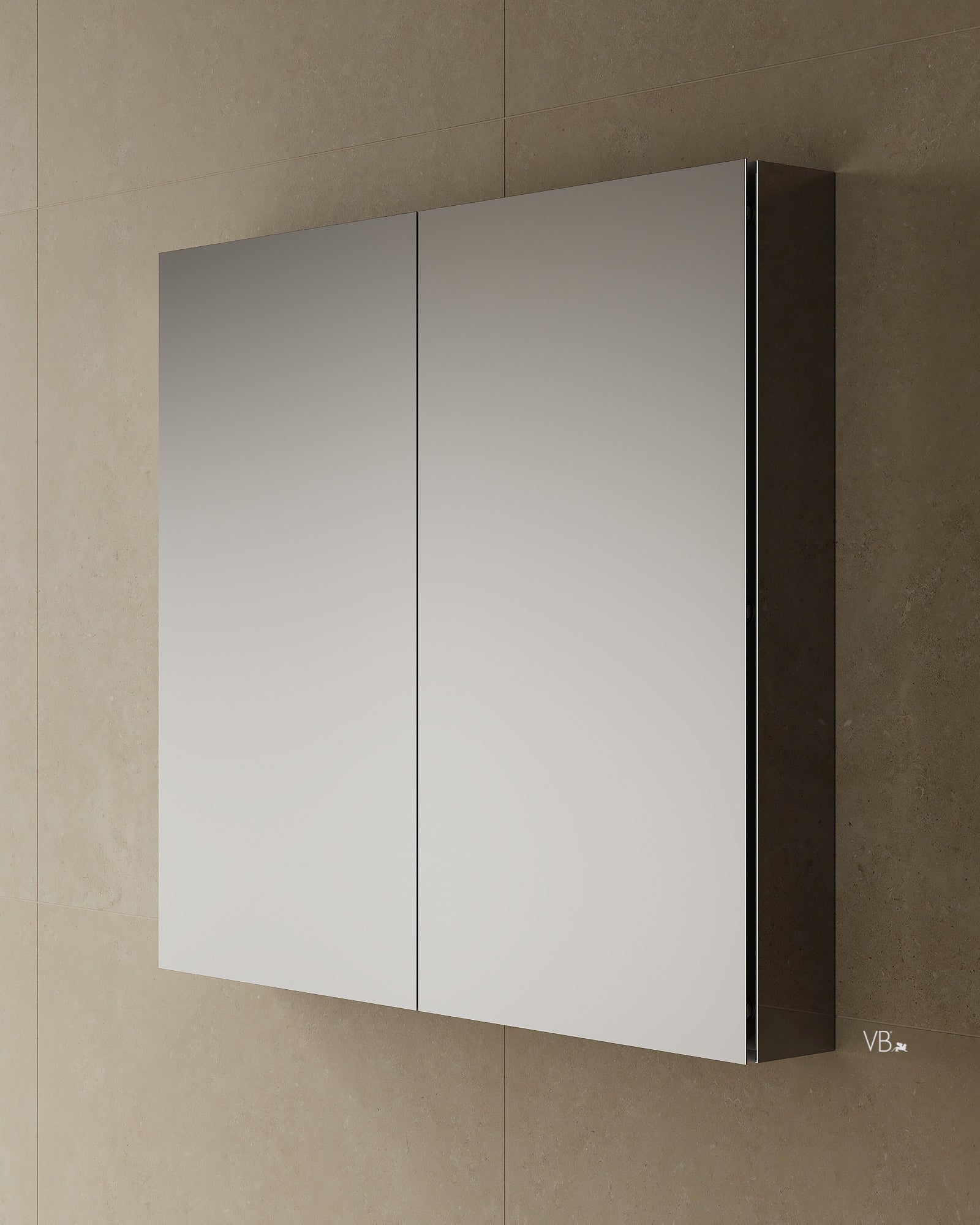 Armoire à pharmacie entièrement en miroir de 40 po
