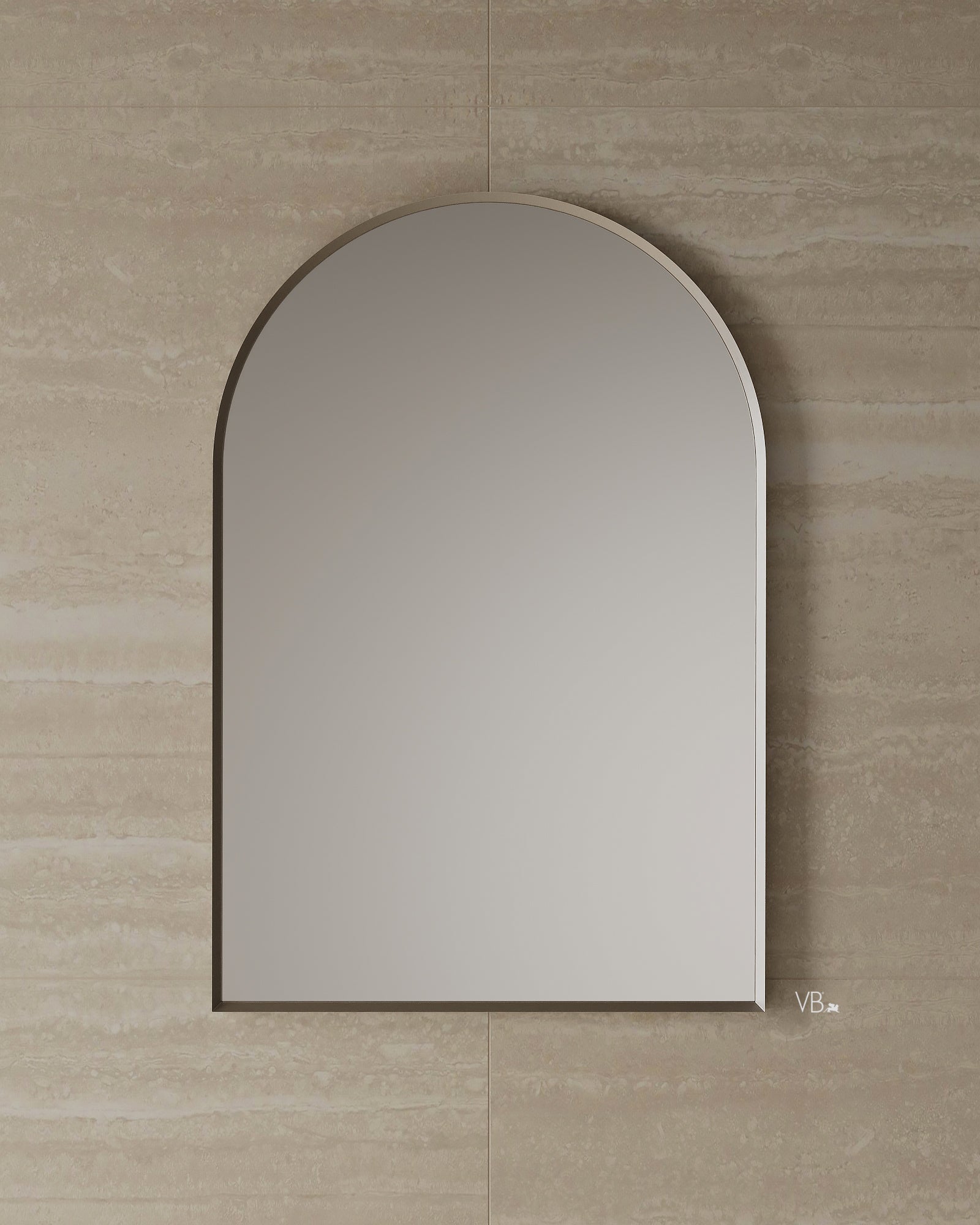 Miroir à cadre mat de 24 po