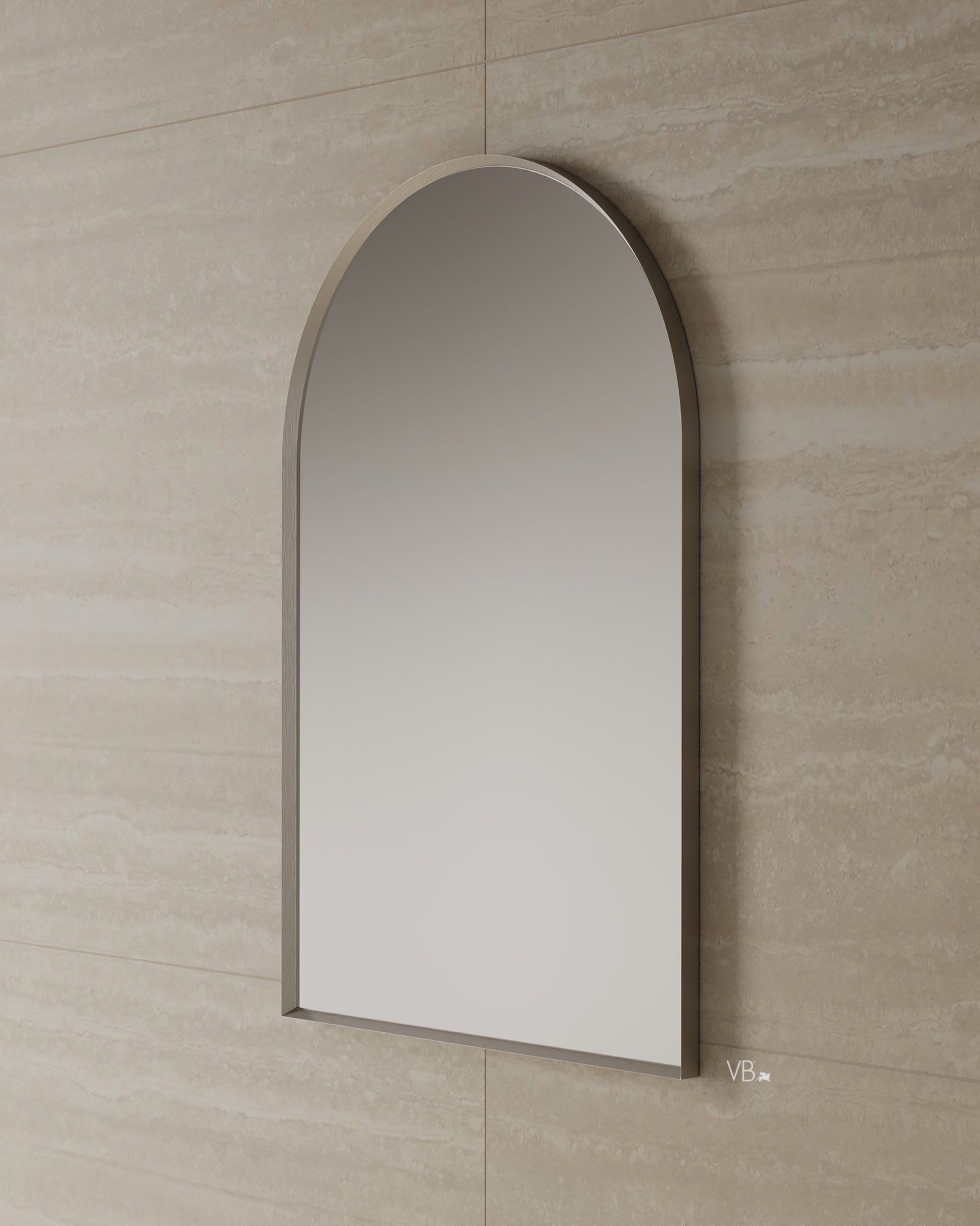 Miroir à cadre mat de 24 po