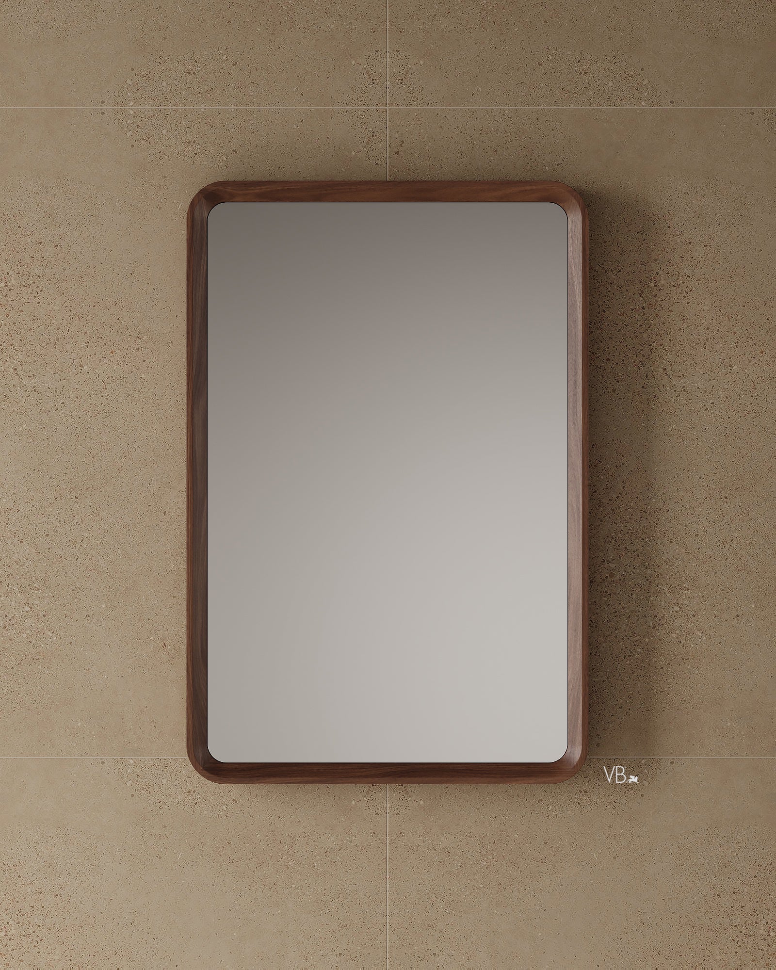 Miroir encadré de 24 po