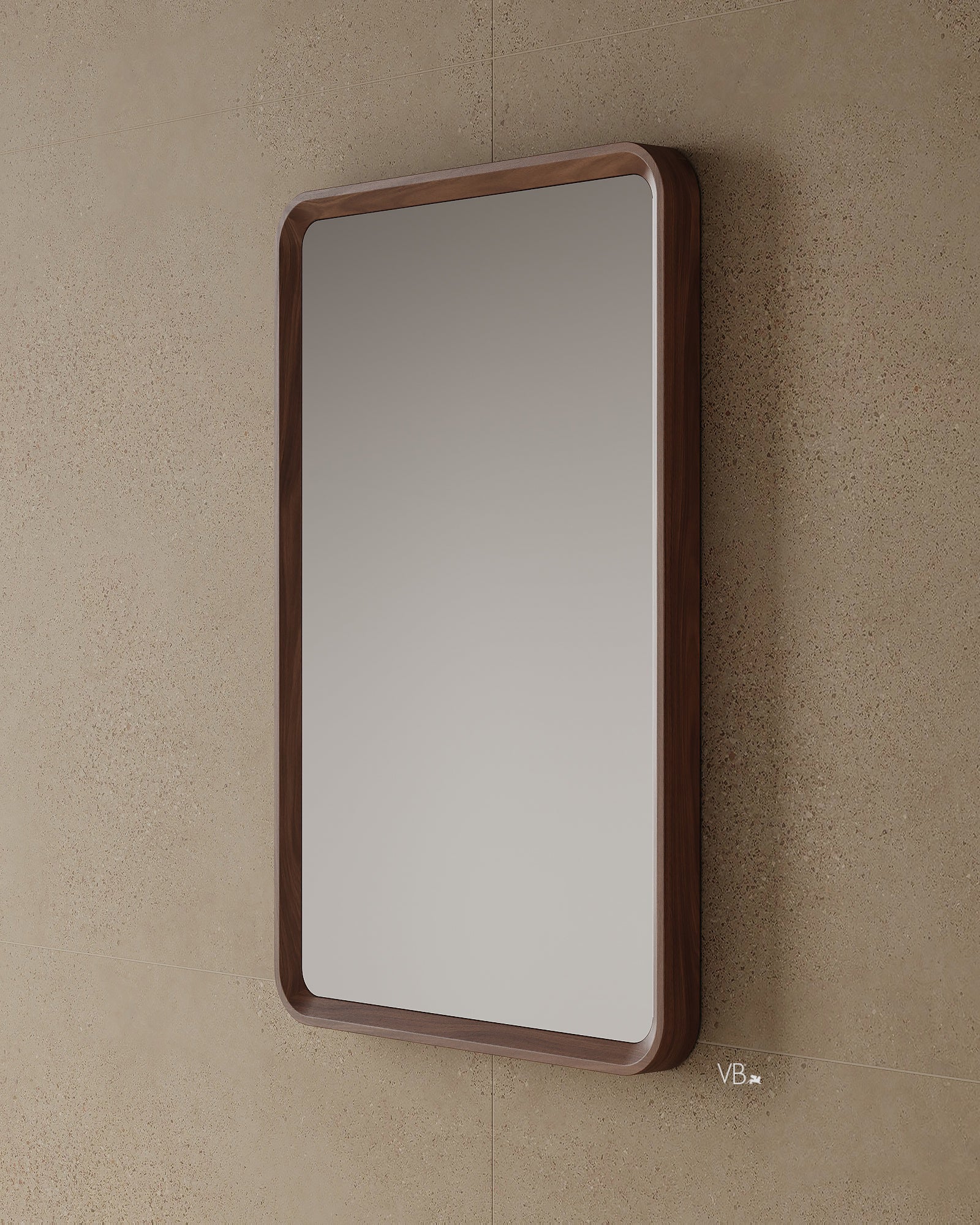 Miroir encadré de 24 po