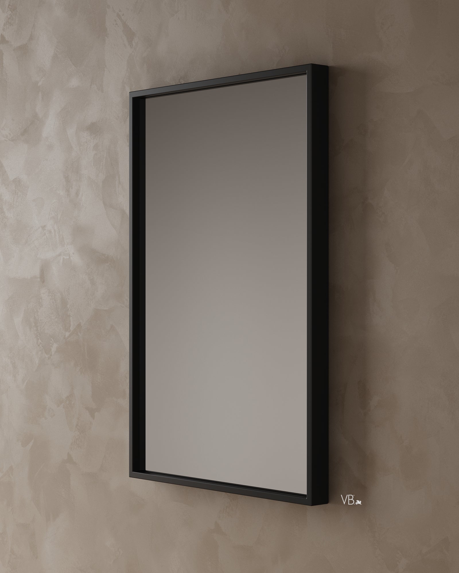 24" Matte Frame Mirror