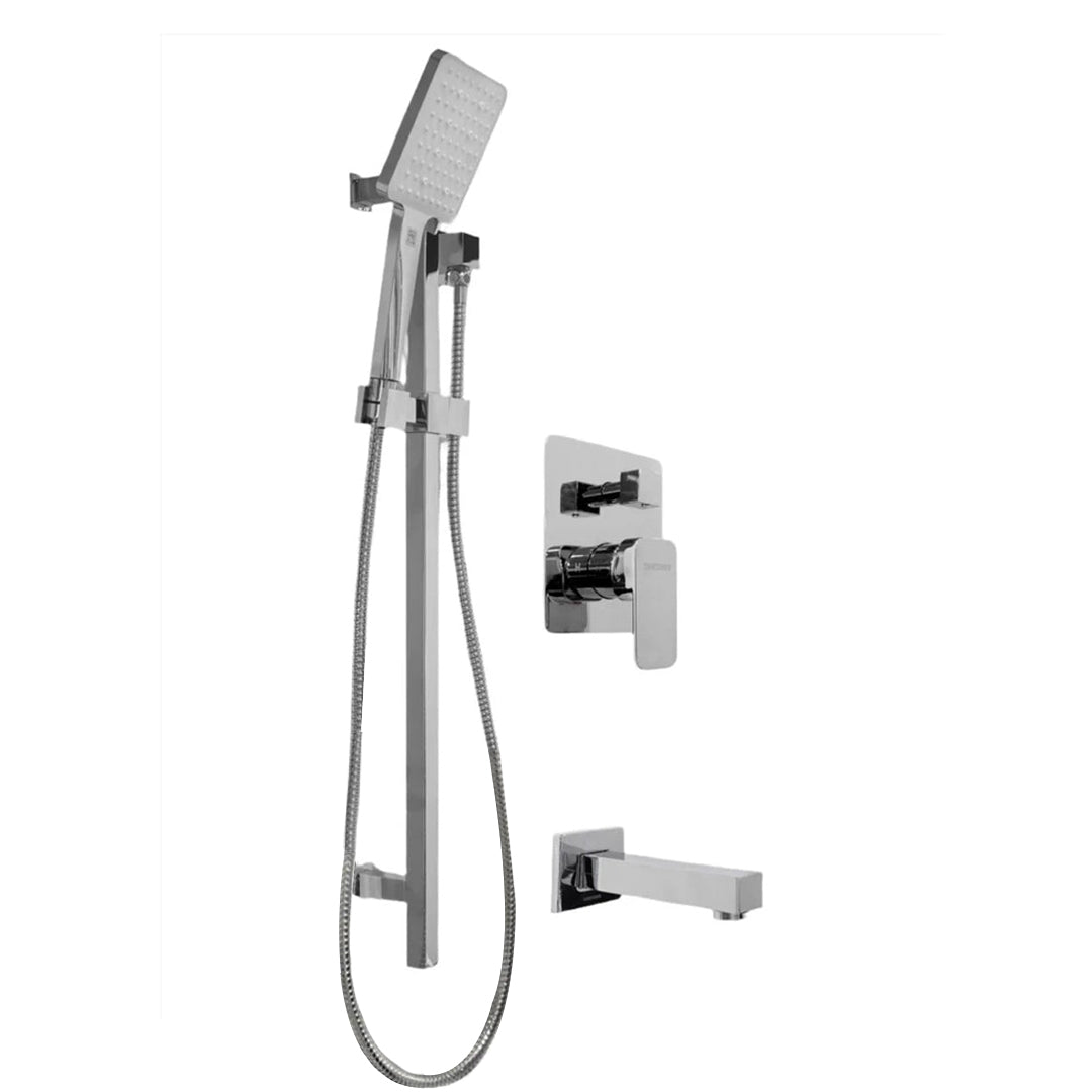 Veneto Bath Shower Set 11 Chrome