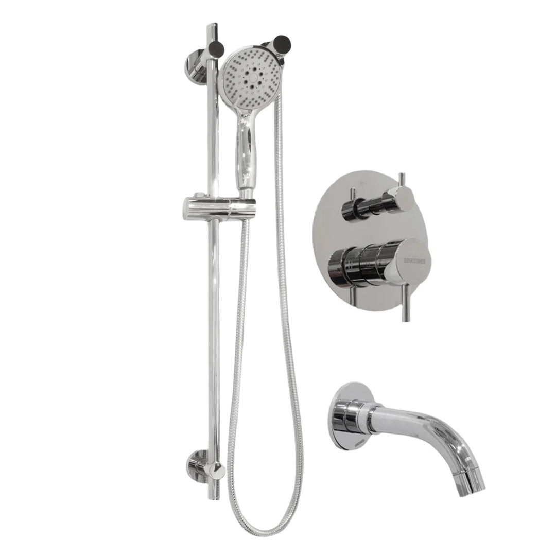 Ensemble de bain-douche Veneto 12 Chrome