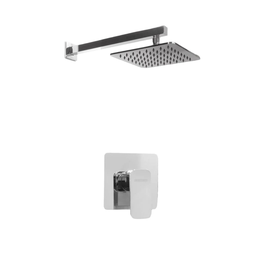 Veneto Bath Shower Set 3 Chrome