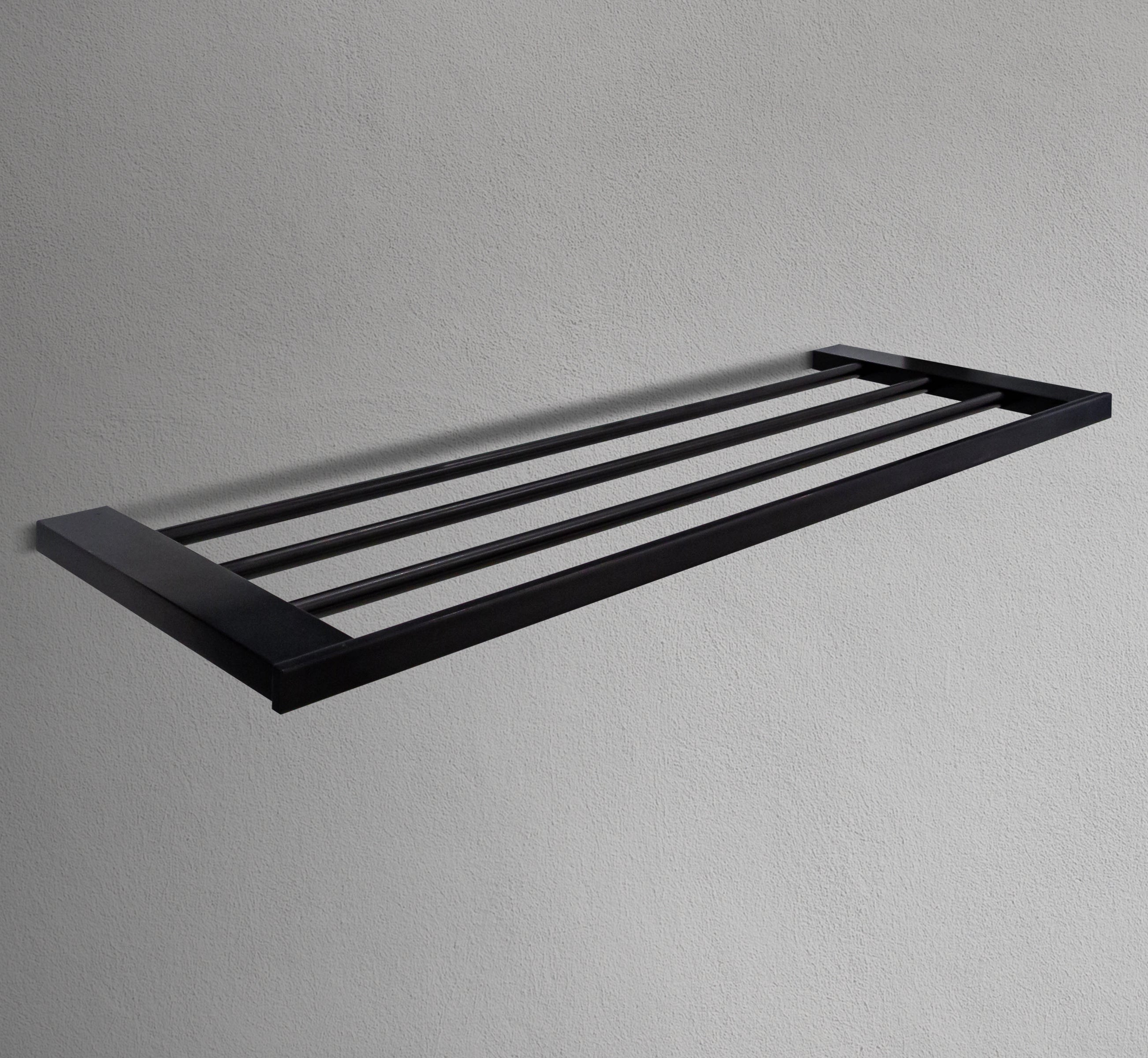 AC 1613-BL towel rack overview #color_mate_black