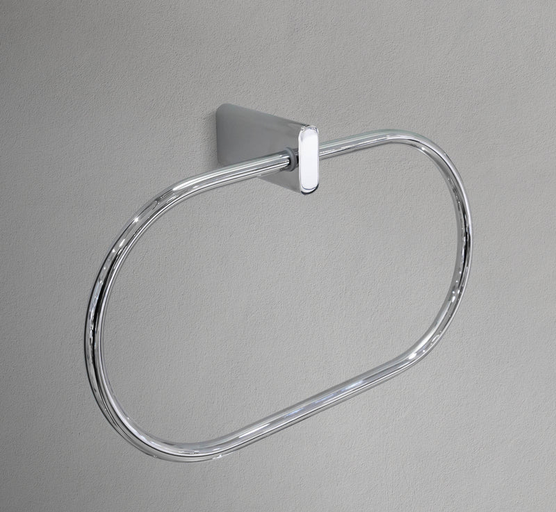 AC 3709 chrome towel ring overview