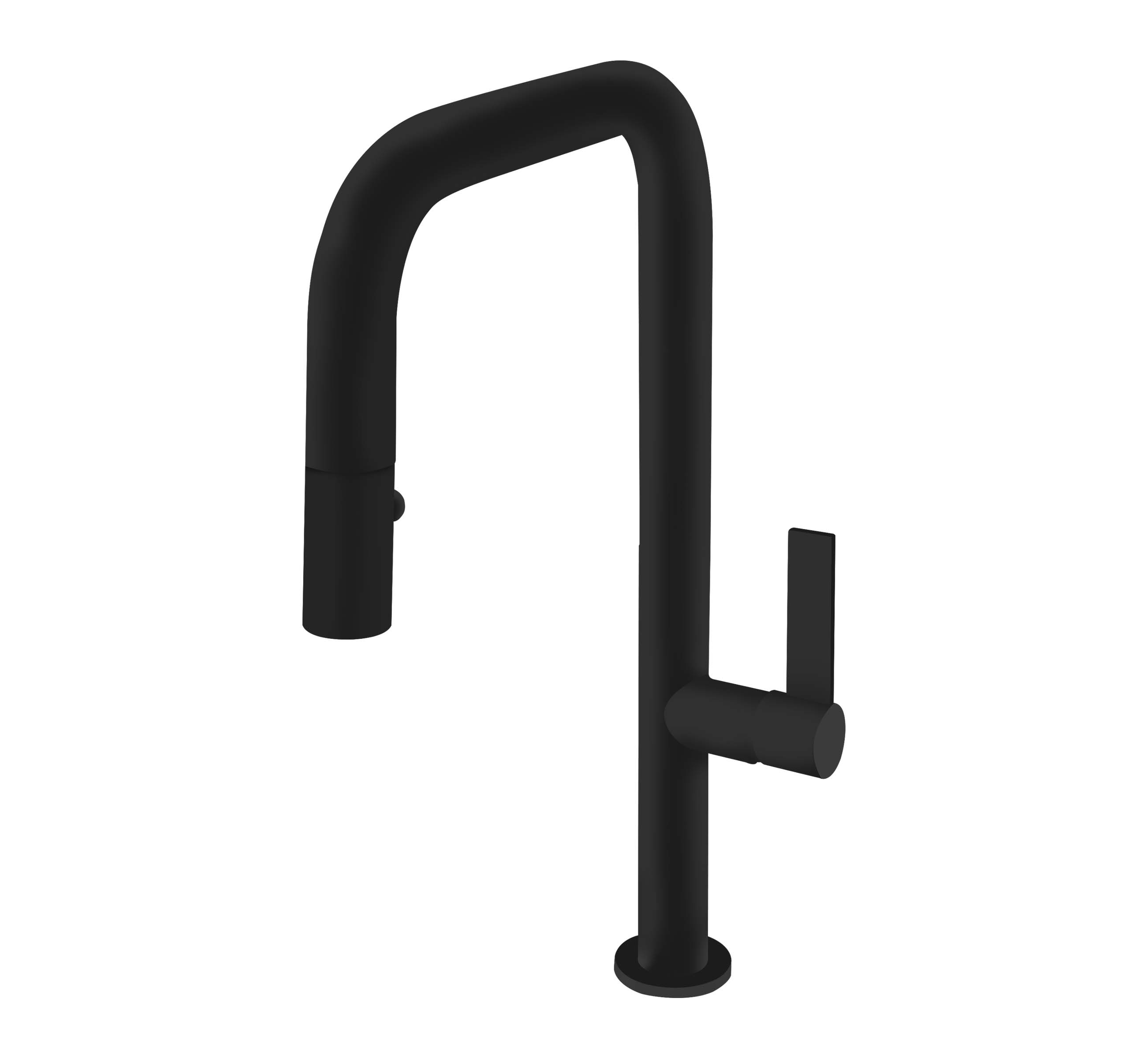 FA 17822BB kitchen faucet in matte black #color_matte black