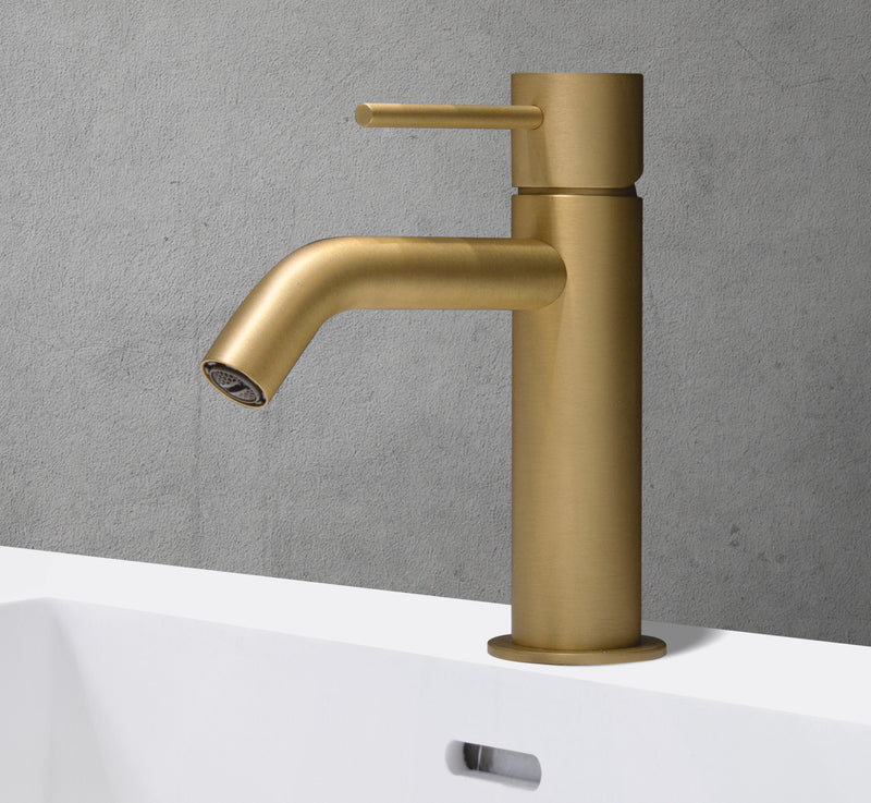FA 73325SB soft brass vanity faucet