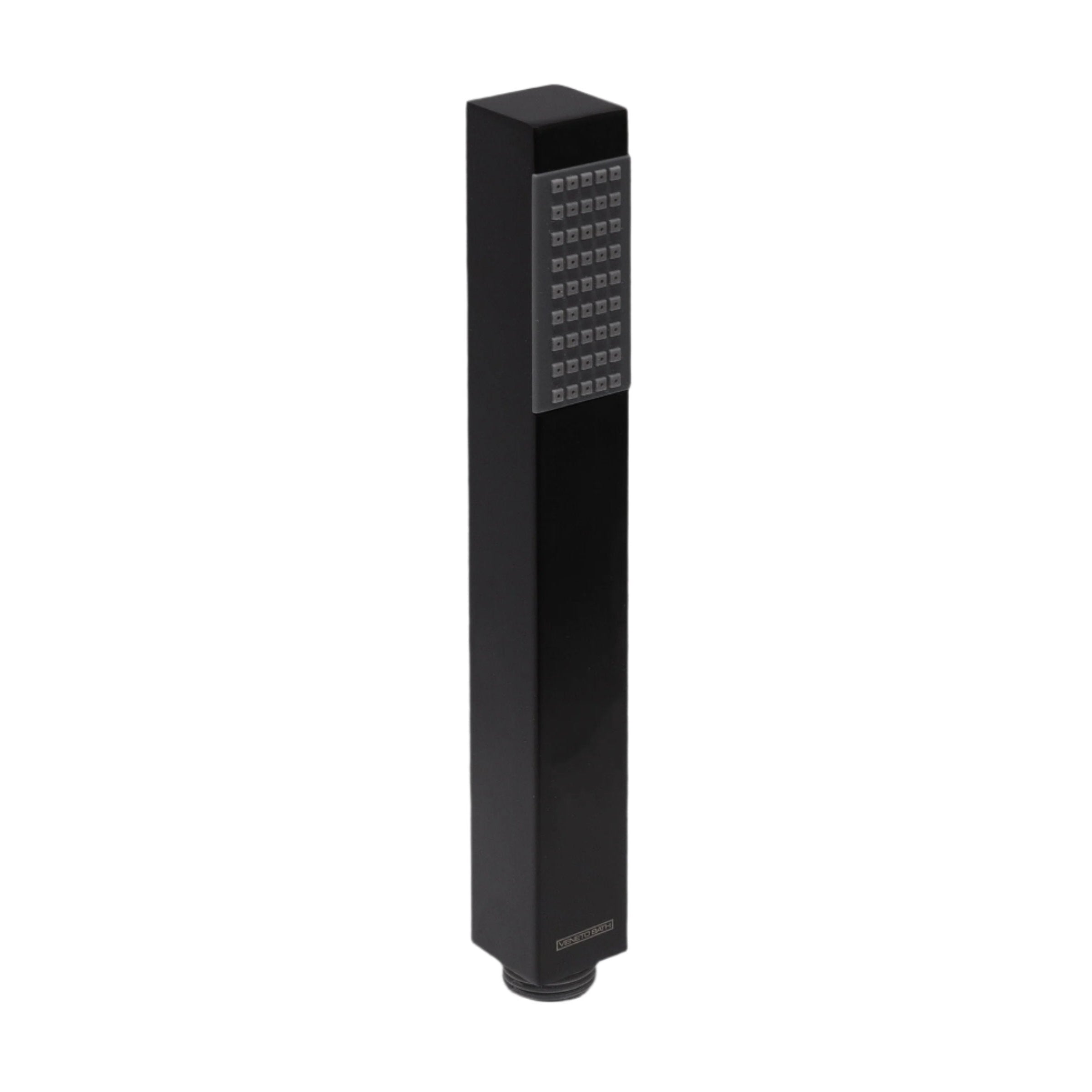VEN-2HS-BL matte black square hand shower #color_matte_black