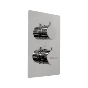 2/3 Function Thermostatic Round Mixer Chrome